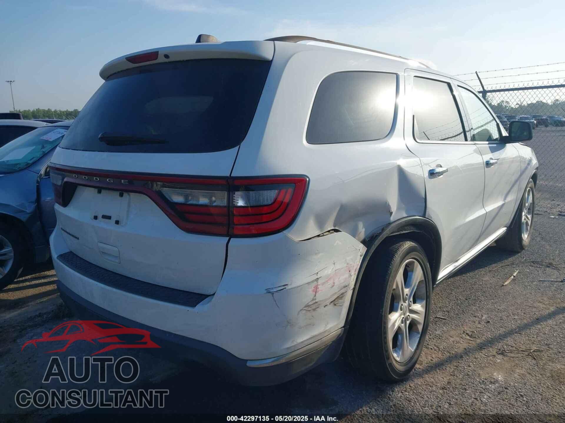 DODGE DURANGO 2015 - 1C4RDHAG5FC849893