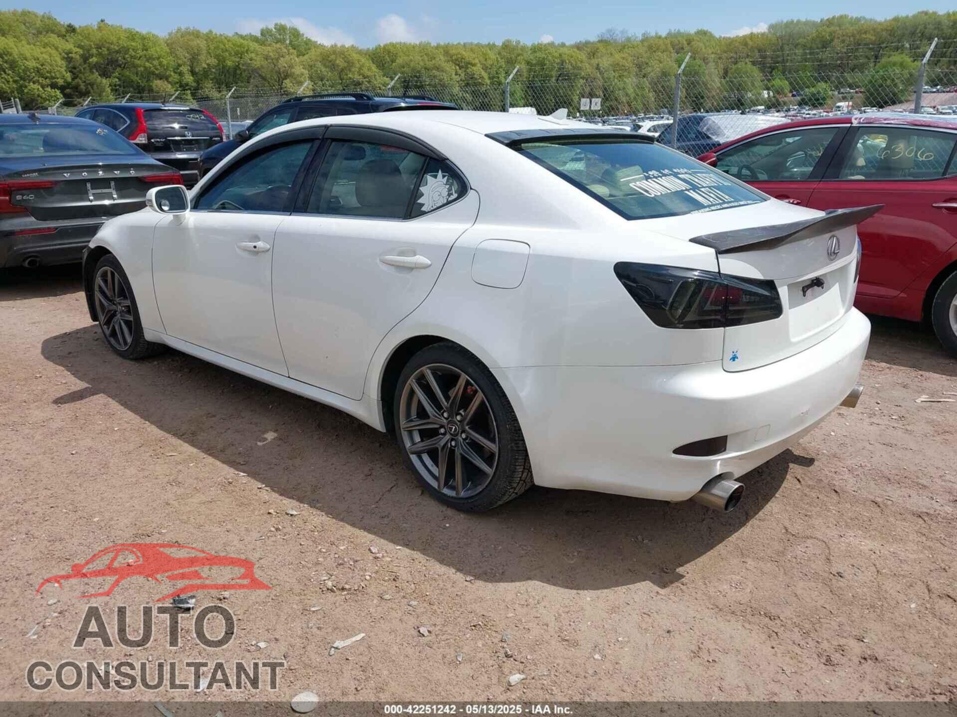 LEXUS IS 250 2012 - JTHCF5C24C5057930
