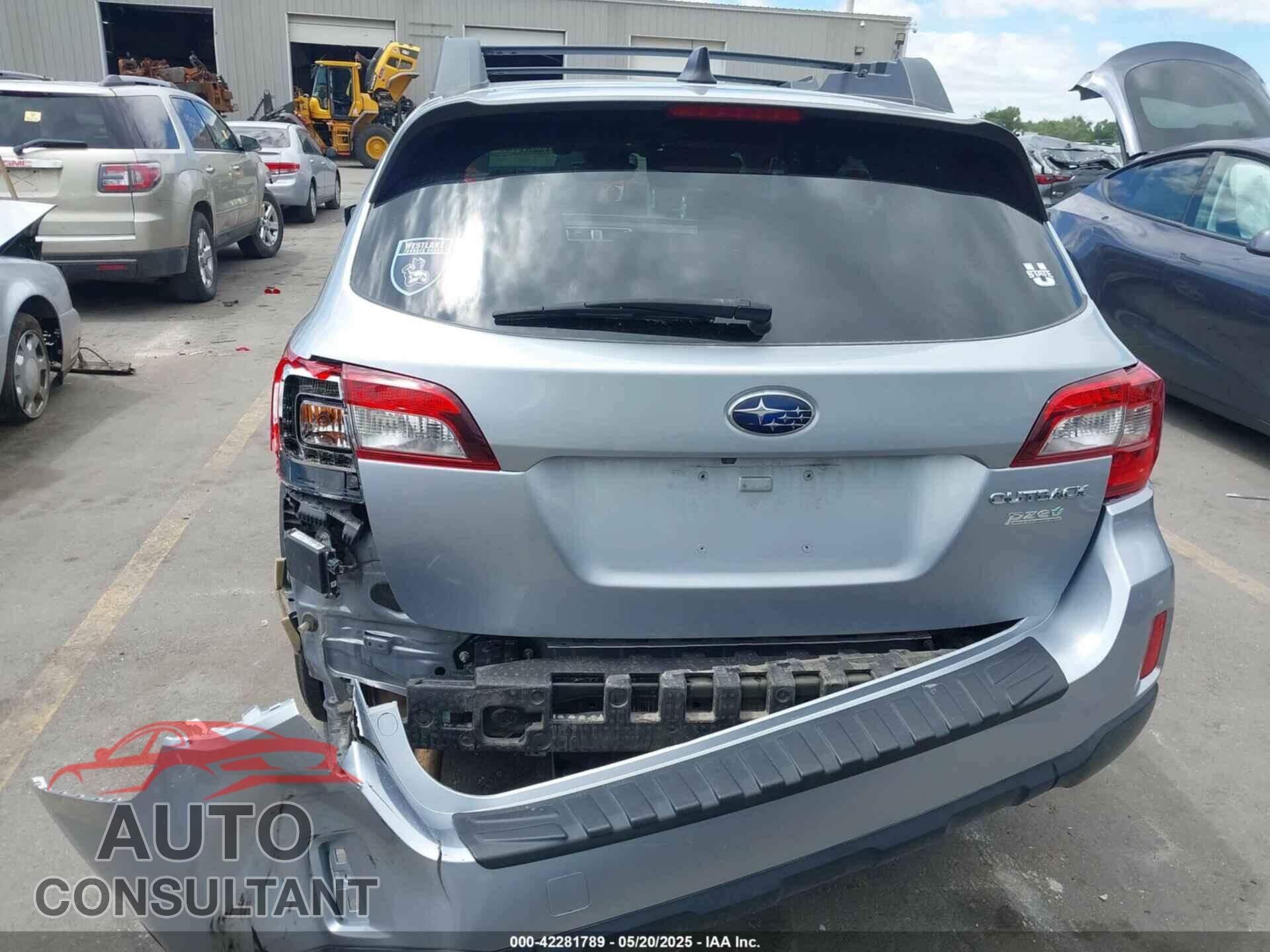 SUBARU OUTBACK 2017 - 4S4BSAHC6H3367191