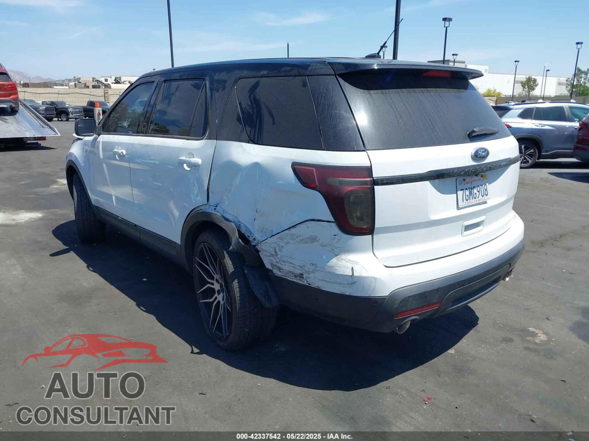 FORD EXPLORER 2015 - 1FM5K7D85FGA03495