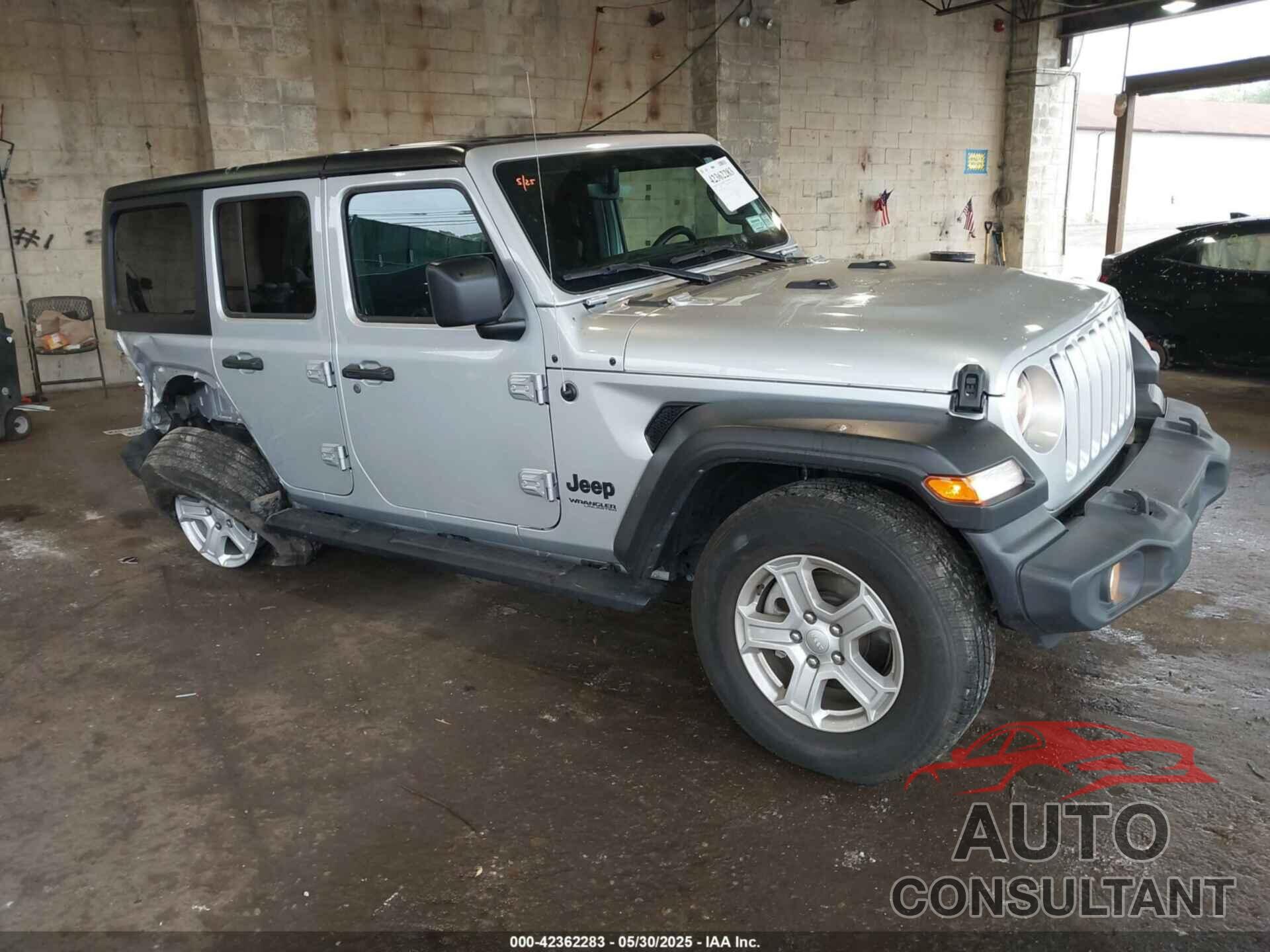 JEEP WRANGLER UNLIMITED 2022 - 1C4HJXDG6NW144396