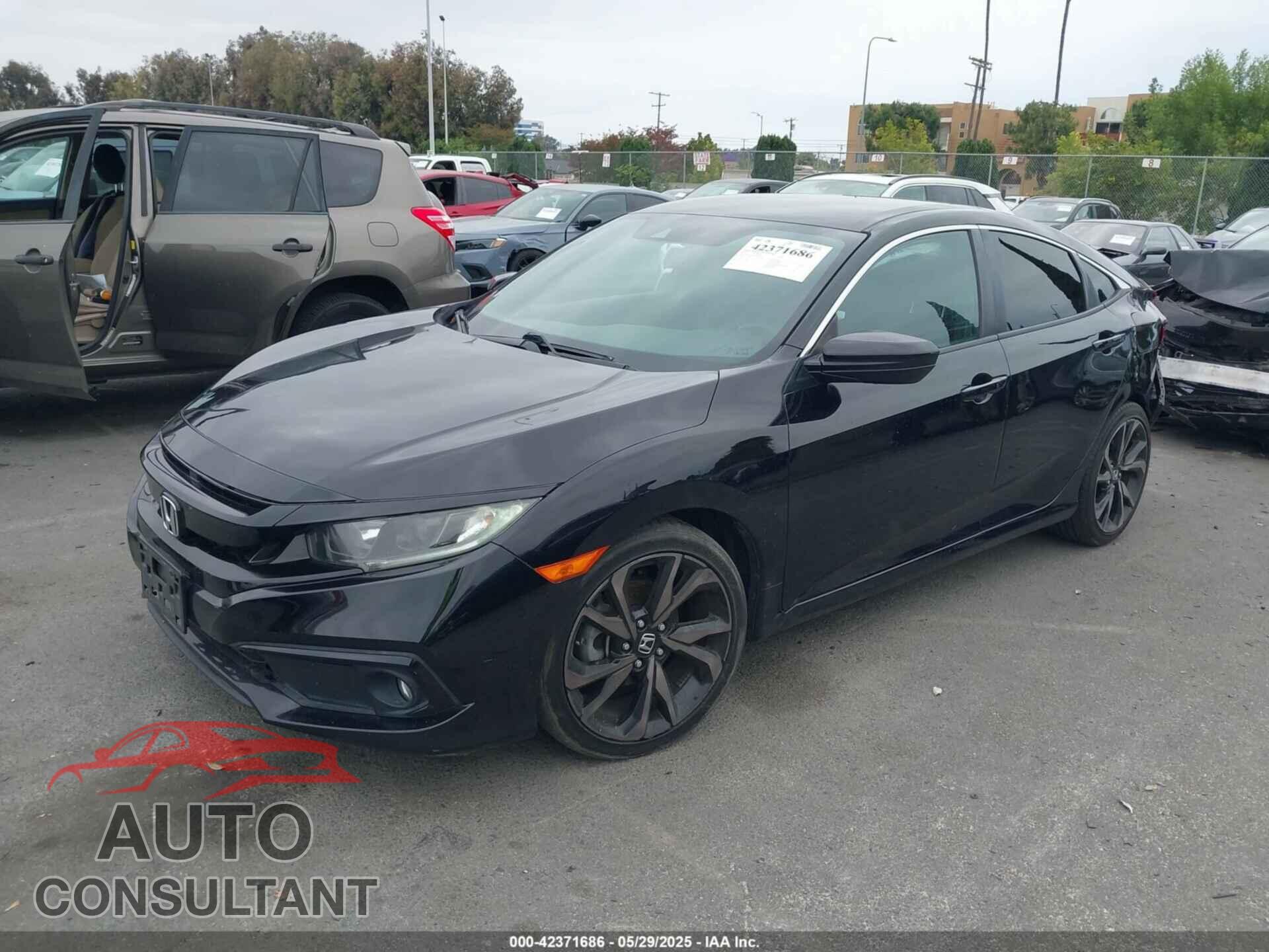 HONDA CIVIC 2019 - 2HGFC2F86KH551835