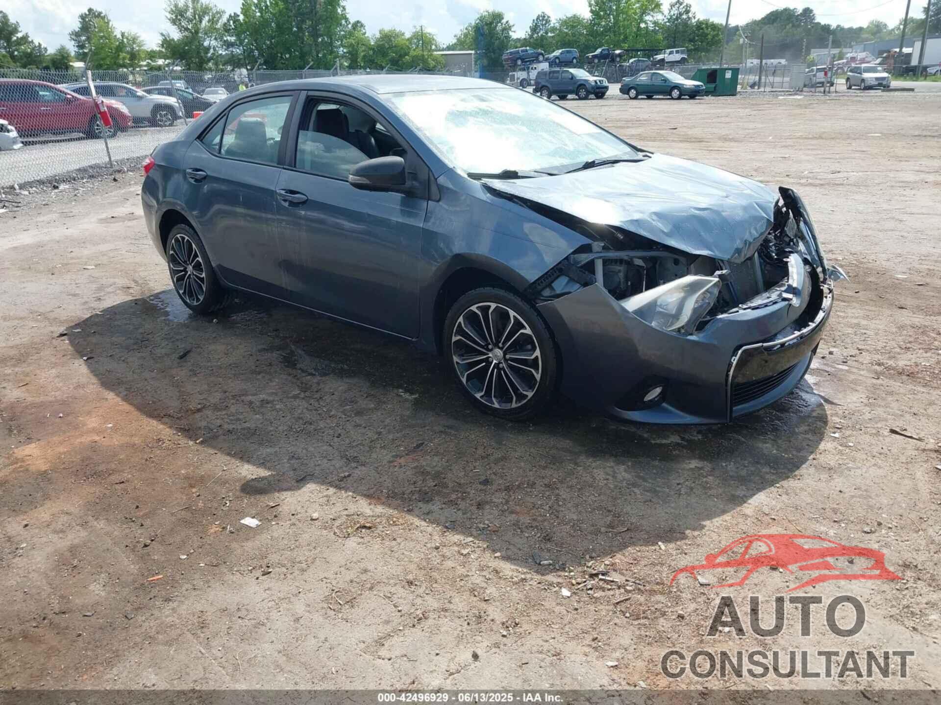 TOYOTA COROLLA 2015 - 2T1BURHE6FC431006