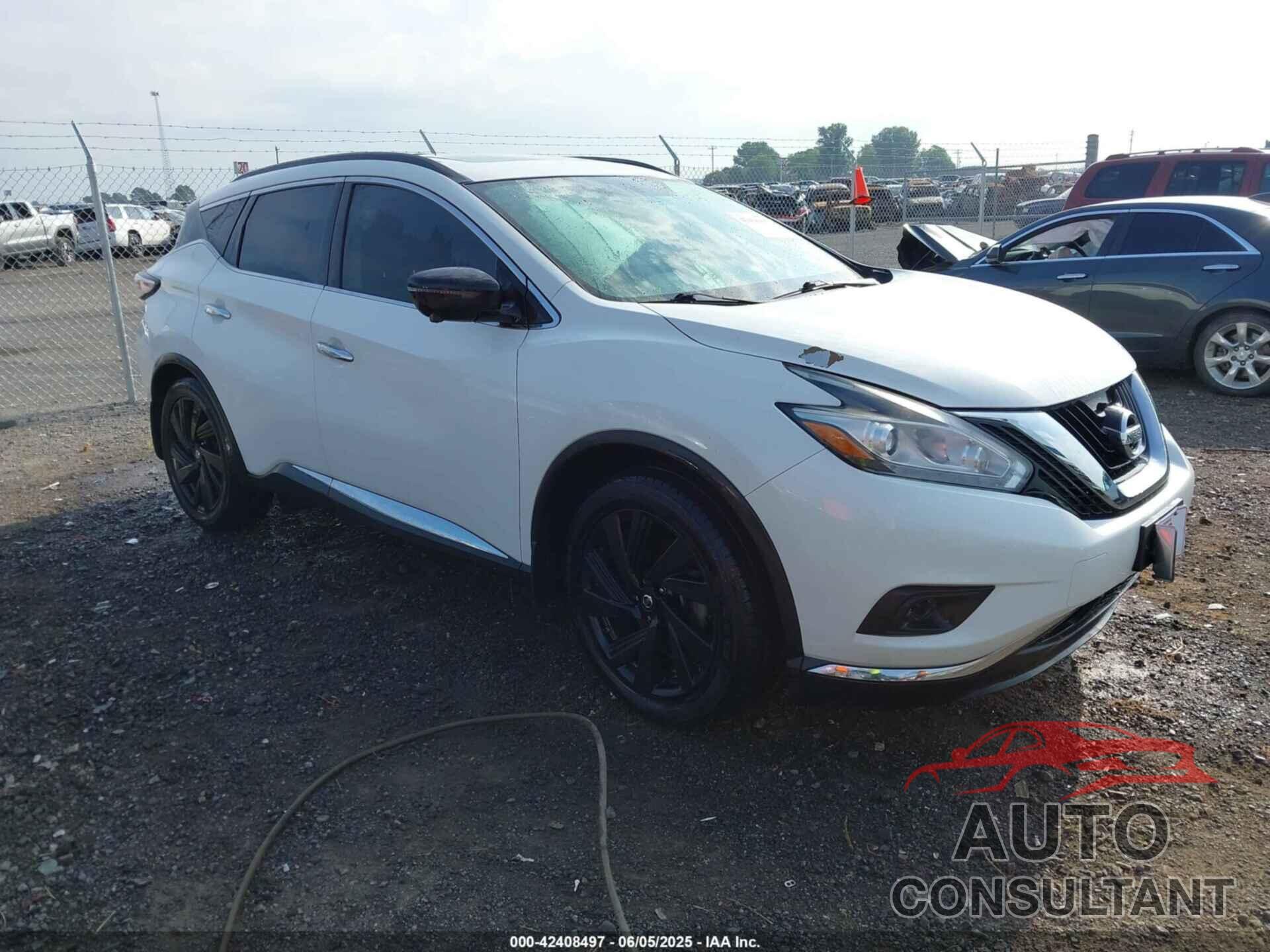NISSAN MURANO 2017 - 5N1AZ2MG6HN141601
