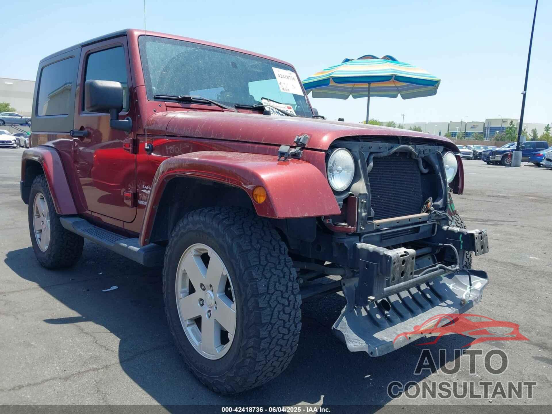 JEEP WRANGLER 2010 - 1J4AA5D14AL125062