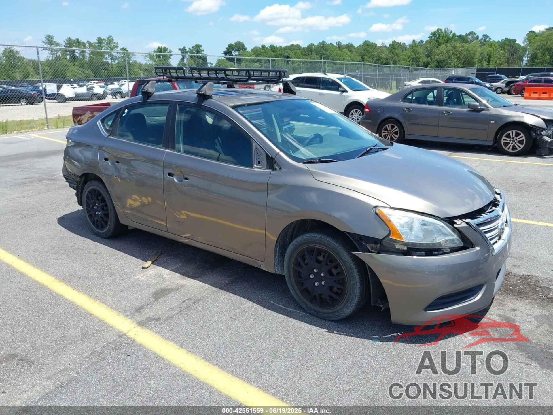 NISSAN SENTRA 2015 - 3N1AB7AP8FY244838
