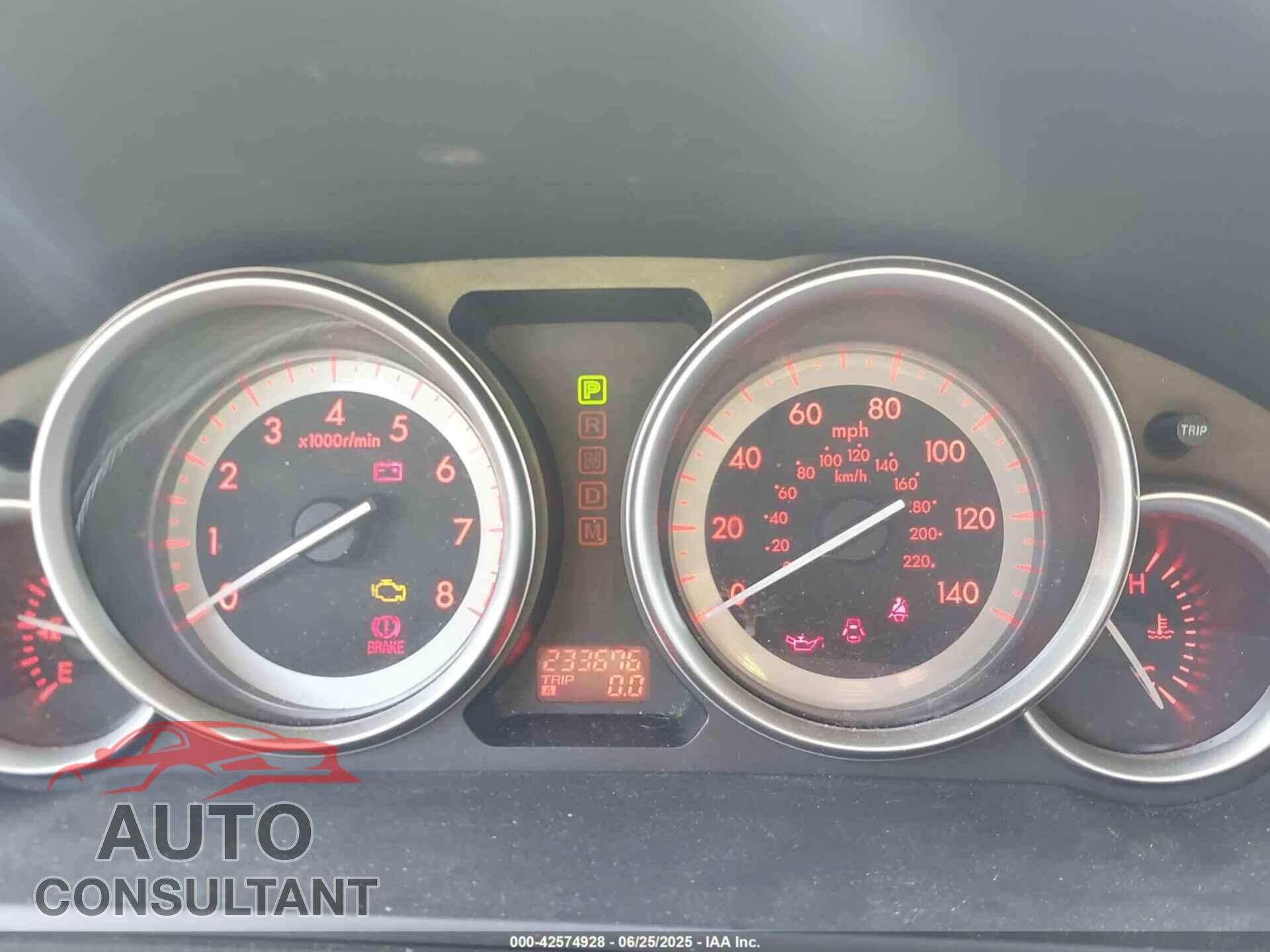 MAZDA CX-9 2011 - JM3TB3DA8B0309513