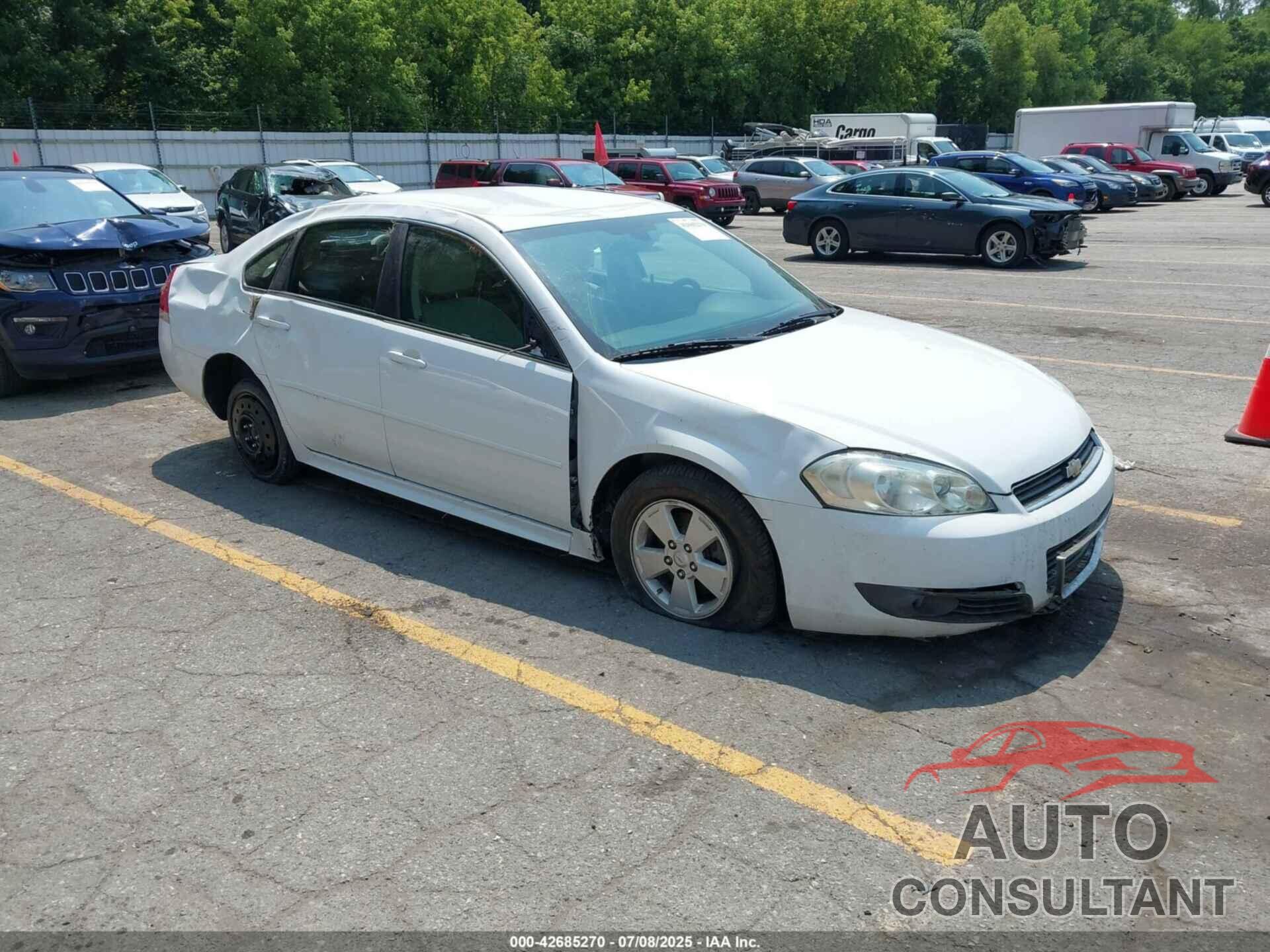 CHEVROLET IMPALA 2011 - 2G1WG5EK9B1230763