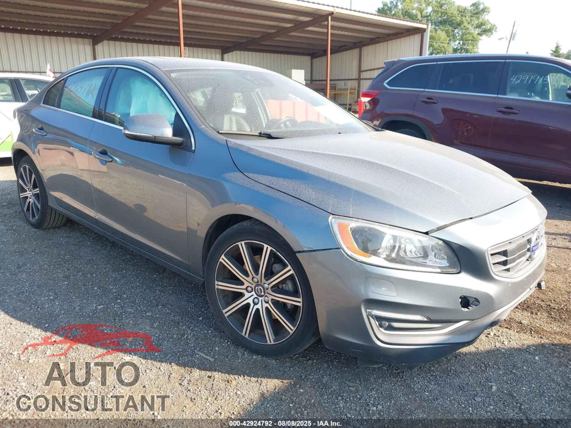 VOLVO S60 INSCRIPTION 2016 - LYV612TM6GB096361