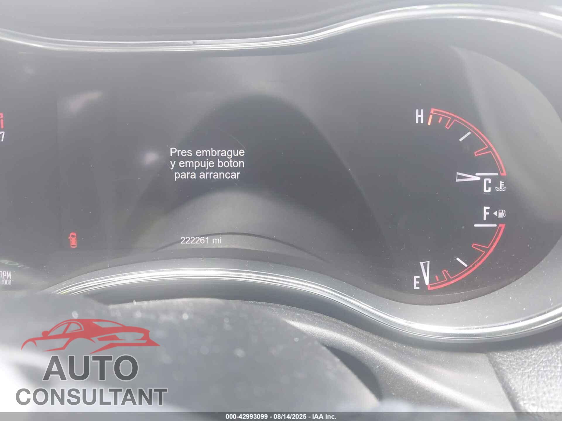 DODGE DURANGO 2014 - 1C4RDJAG2EC349440