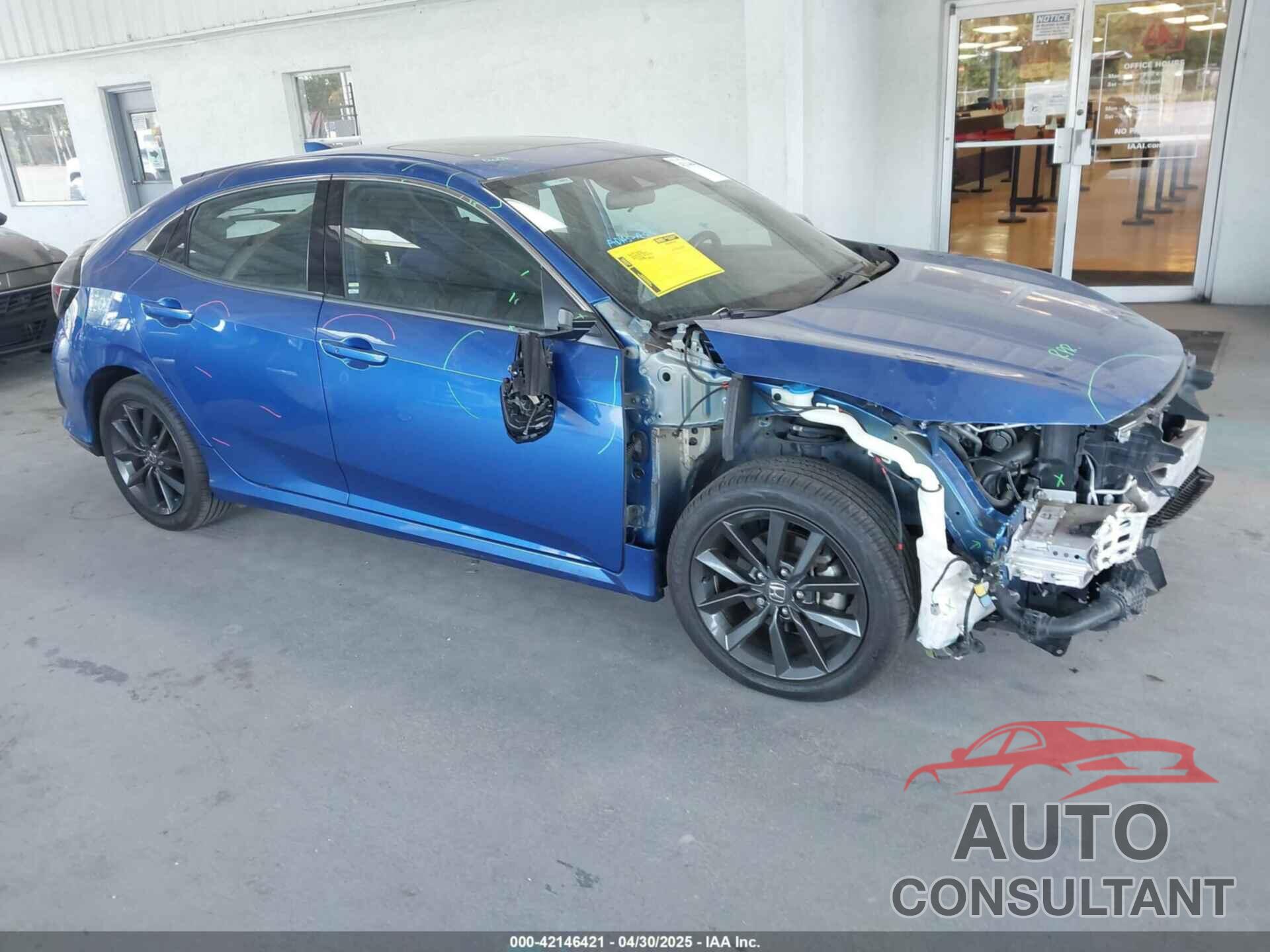 HONDA CIVIC 2021 - SHHFK7H68MU221700