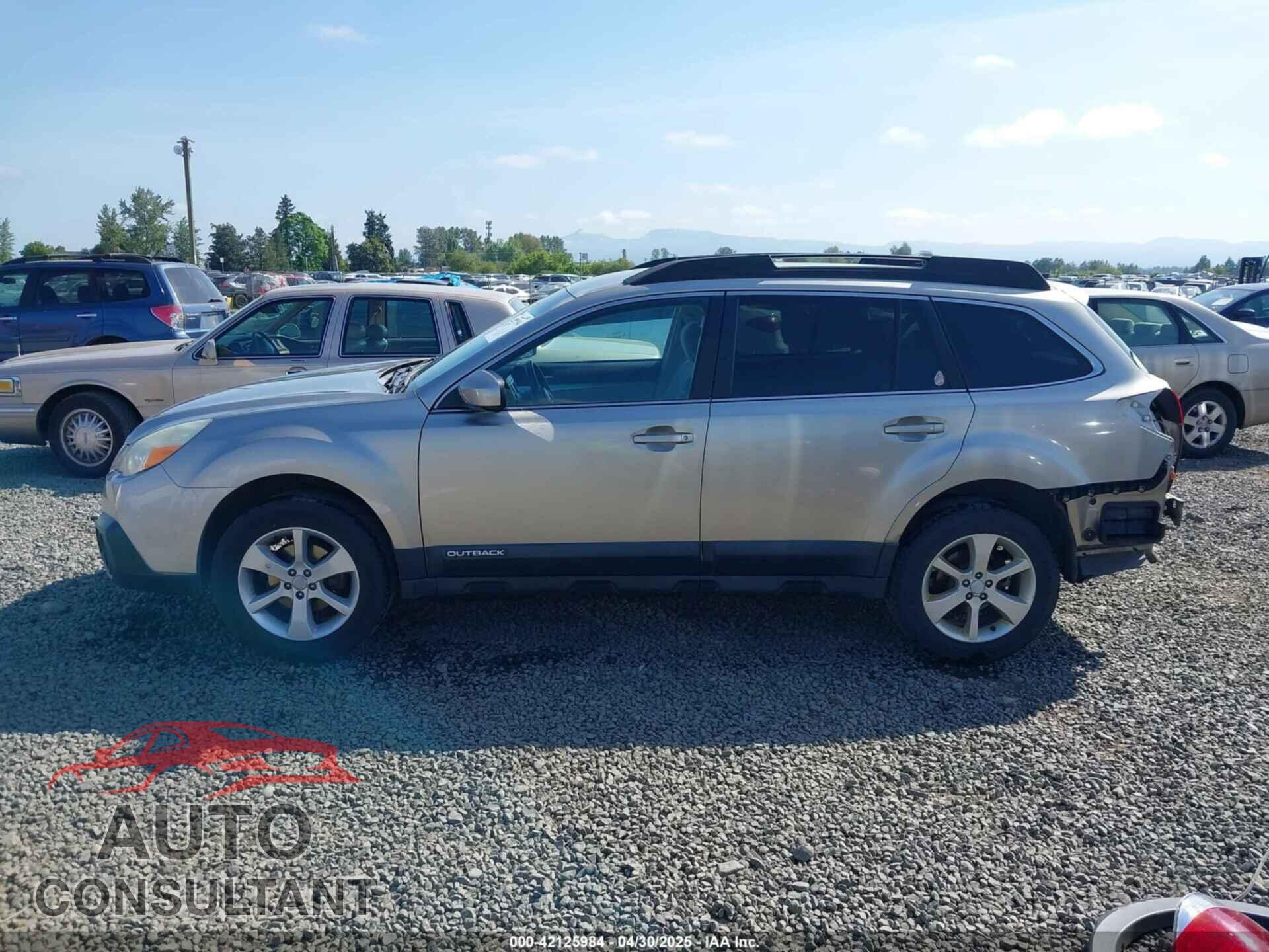 SUBARU OUTBACK 2014 - 4S4BRBCC4E3201983