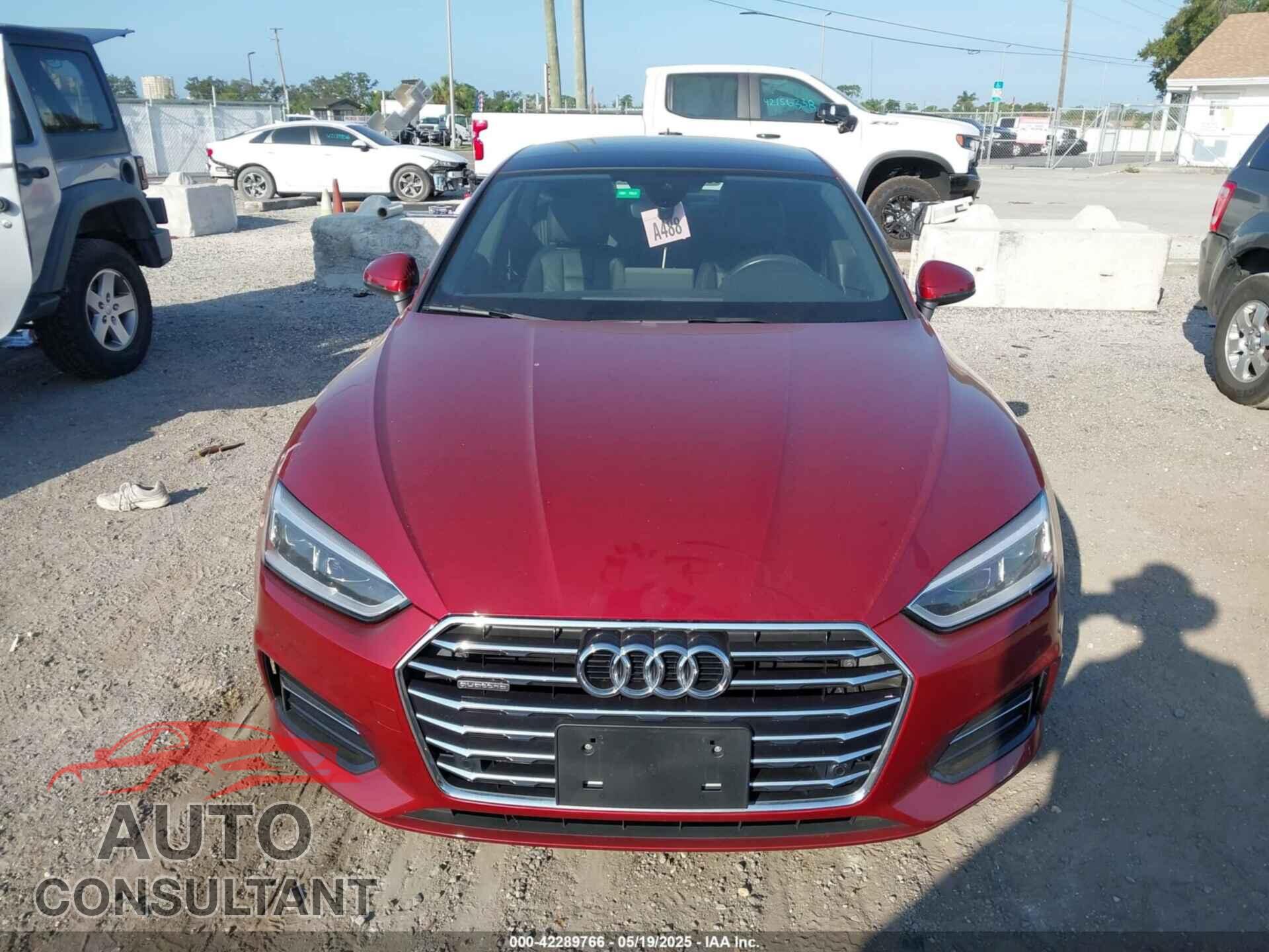 AUDI A5 2019 - WAUBNCF56KA097357