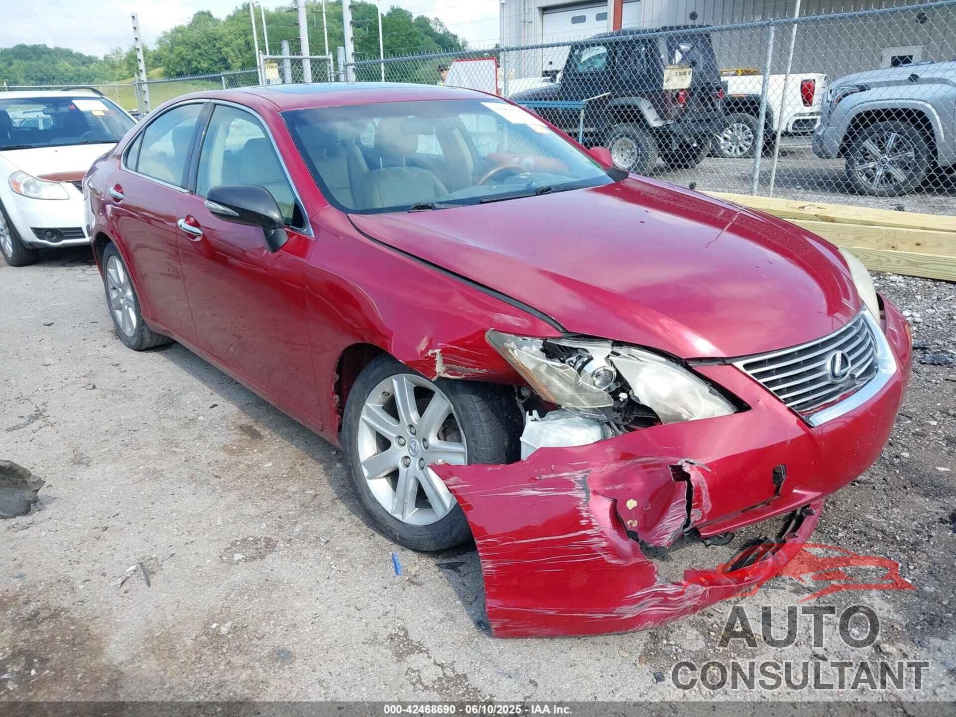 LEXUS ES 350 2009 - JTHBJ46G592326510