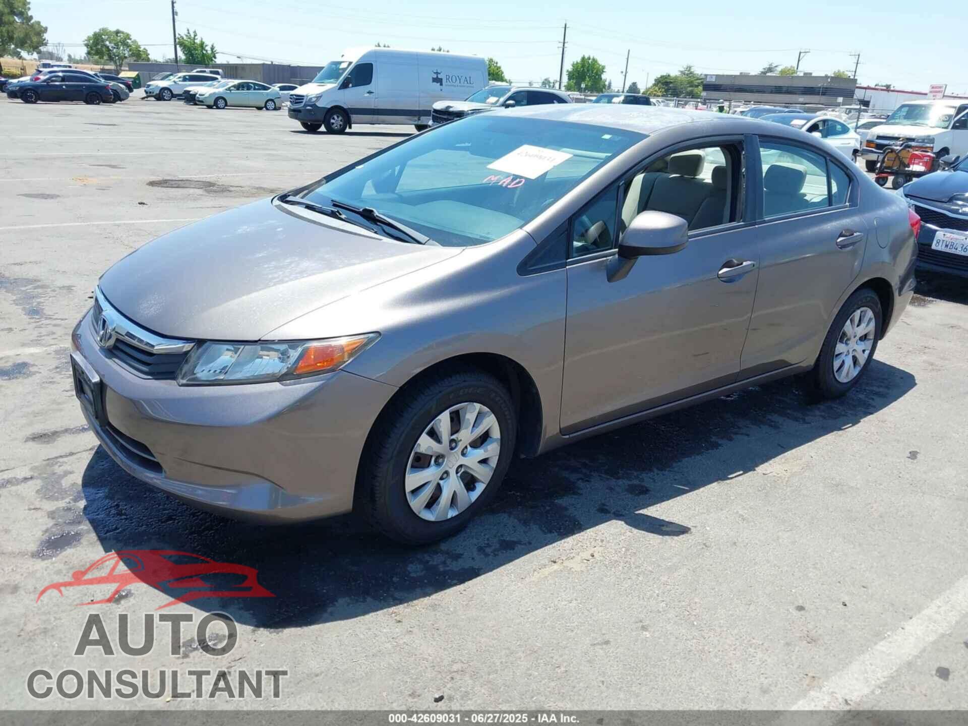 HONDA CIVIC 2012 - 2HGFB2F56CH551912