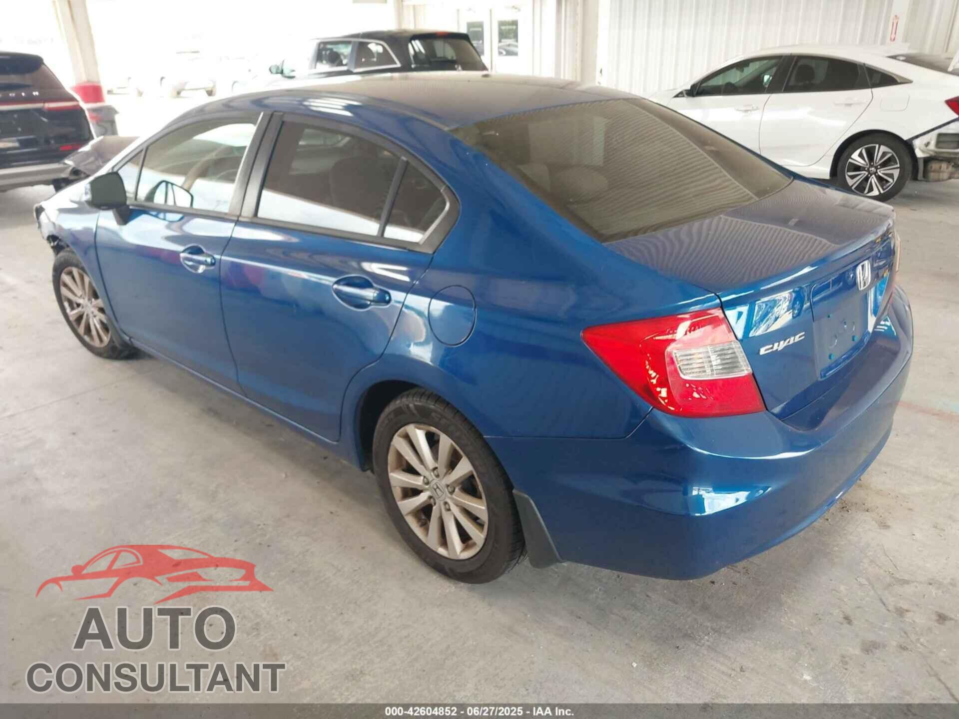 HONDA CIVIC 2012 - 19XFB2F82CE361027