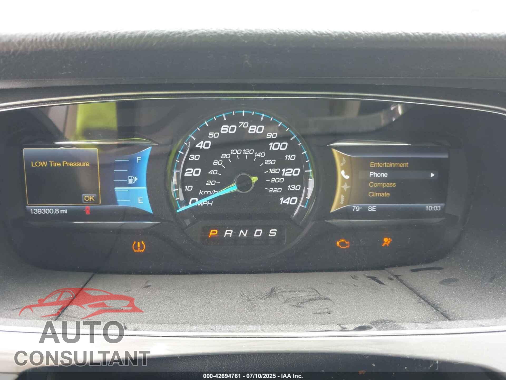 FORD TAURUS 2013 - 1FAHP2E82DG222678