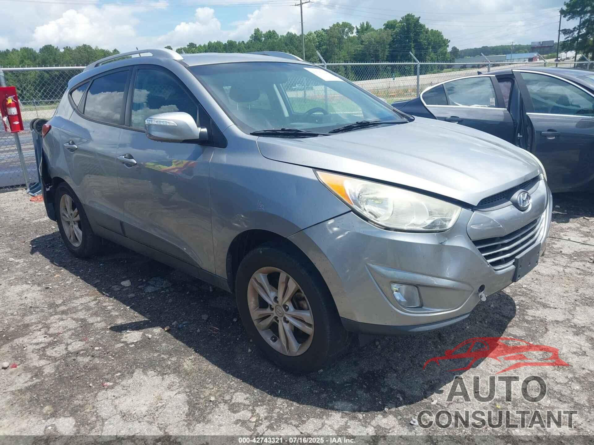HYUNDAI TUCSON 2013 - KM8JU3AC8DU577887