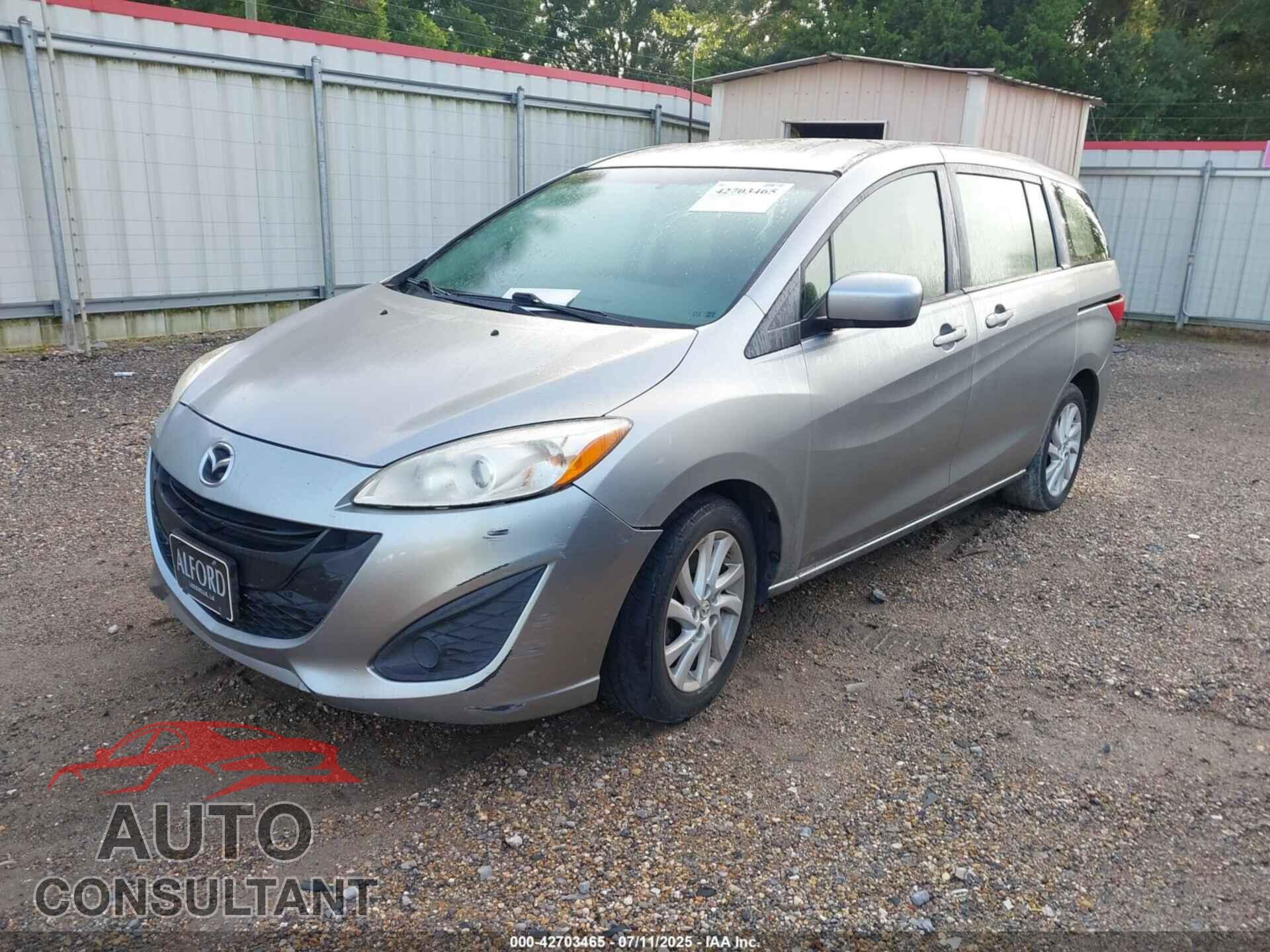 MAZDA MAZDA5 2012 - JM1CW2BL6C0136796