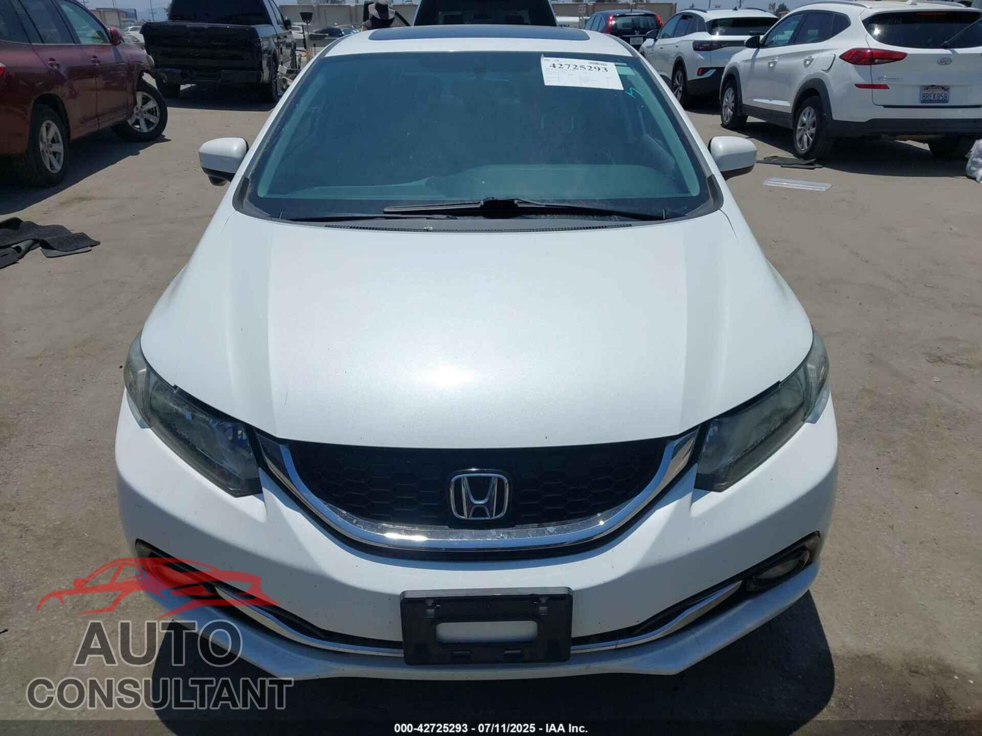 HONDA CIVIC 2014 - 19XFB2F97EE210907