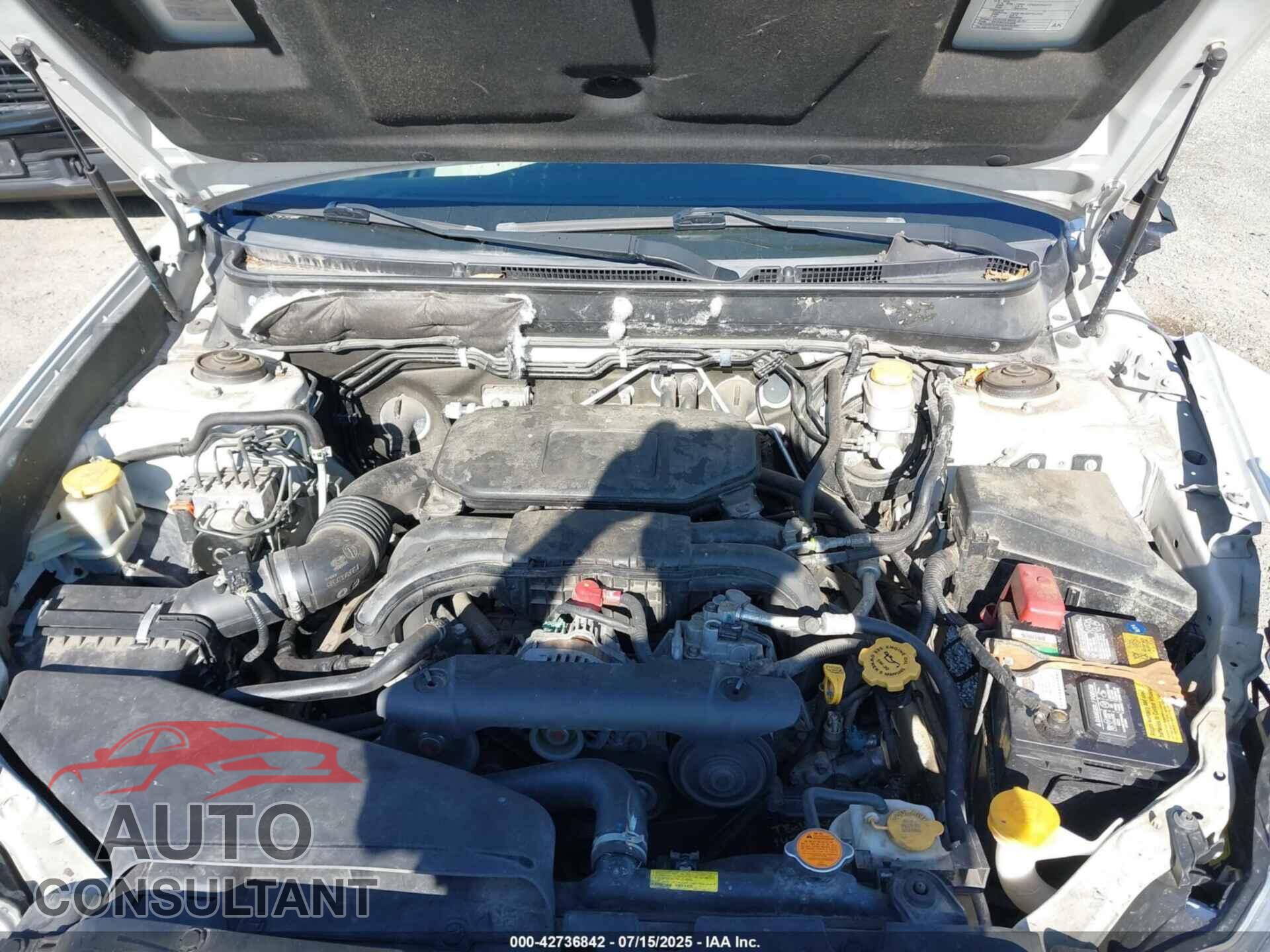 SUBARU OUTBACK 2012 - 4S4BRBCCXC3206344
