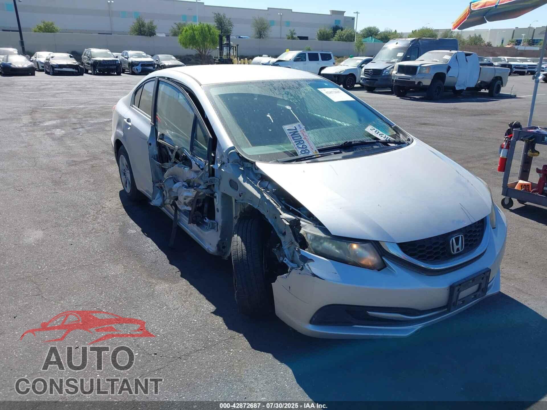 HONDA CIVIC 2015 - 19XFB2F53FE269869