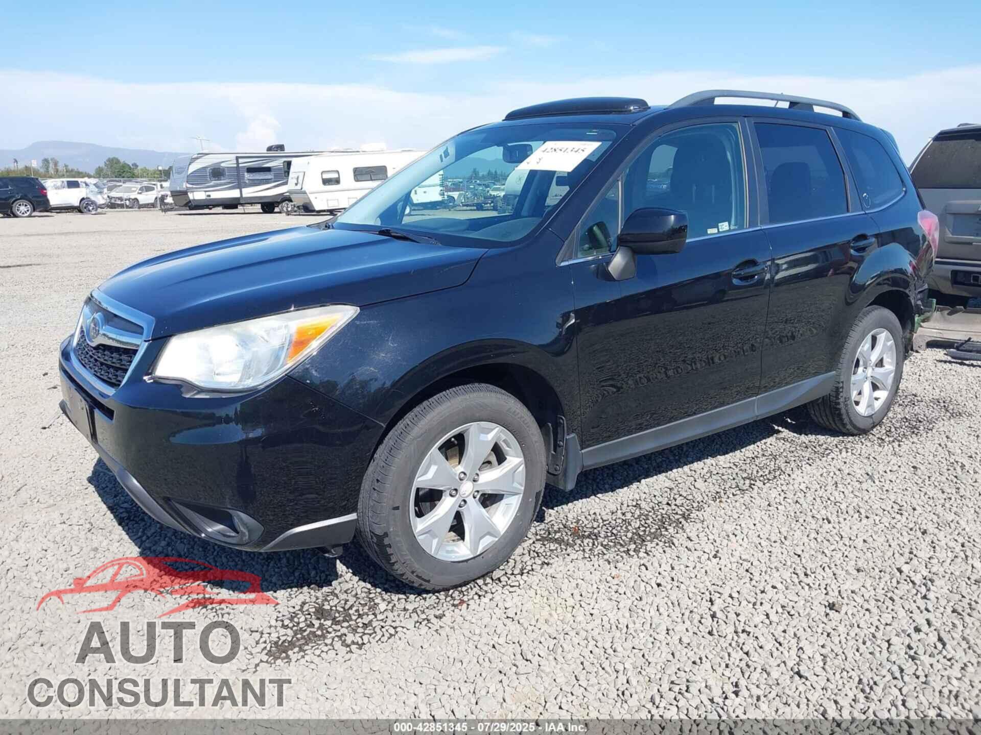 SUBARU FORESTER 2014 - JF2SJAHC8EH426281