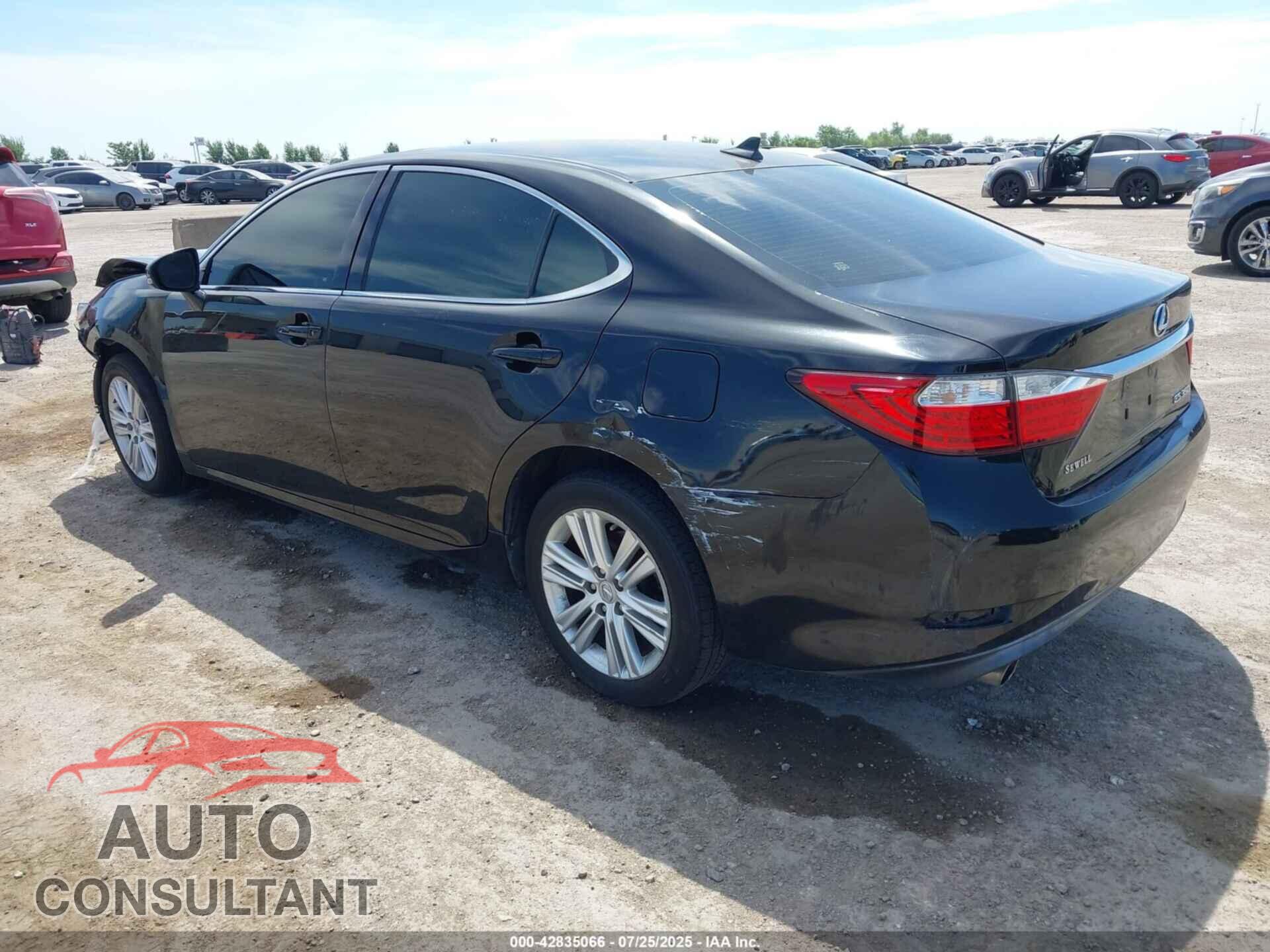 LEXUS ES 350 2013 - JTHBK1GG2D2026751