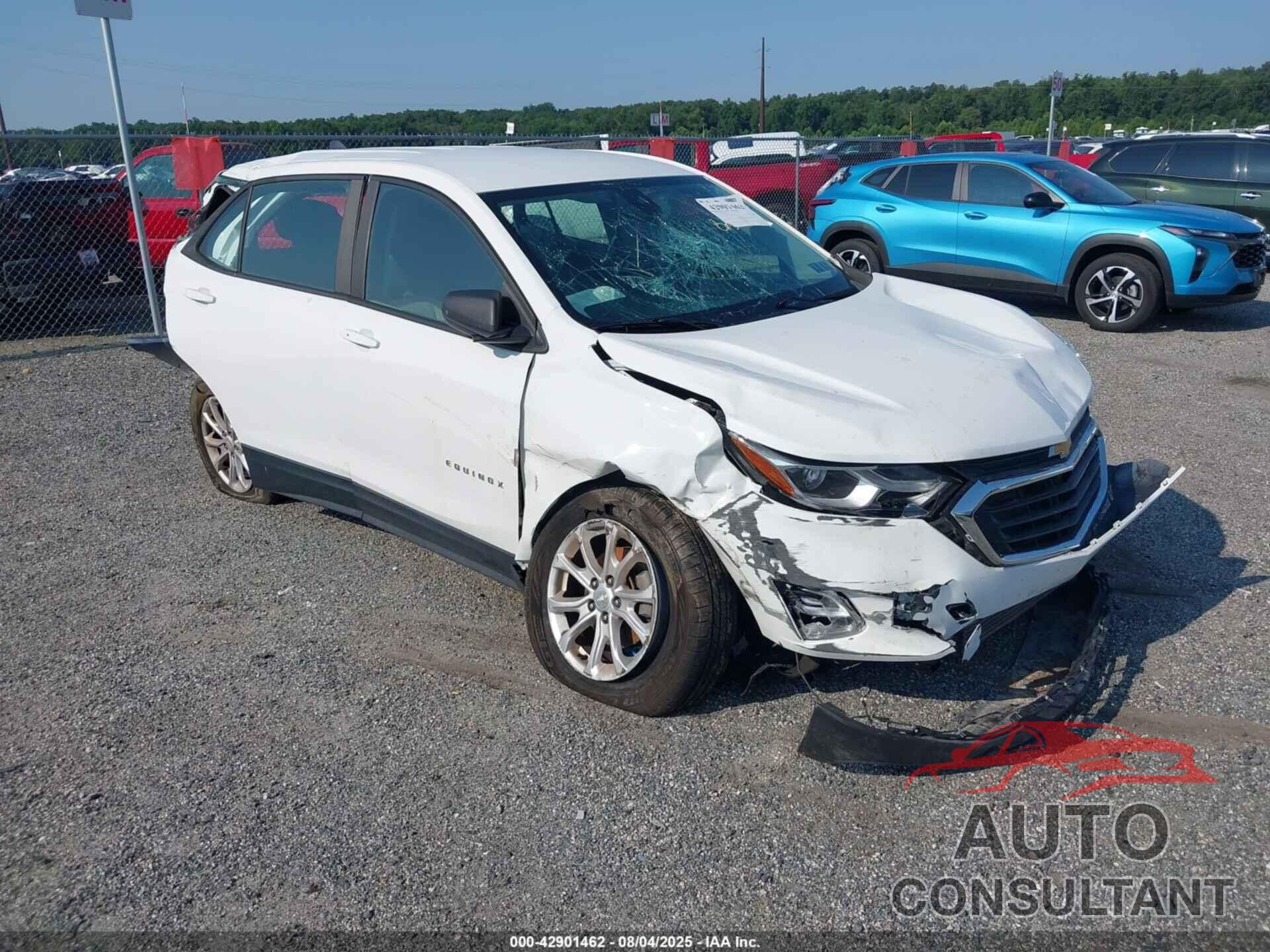 CHEVROLET EQUINOX 2020 - 3GNAXSEVXLS511896
