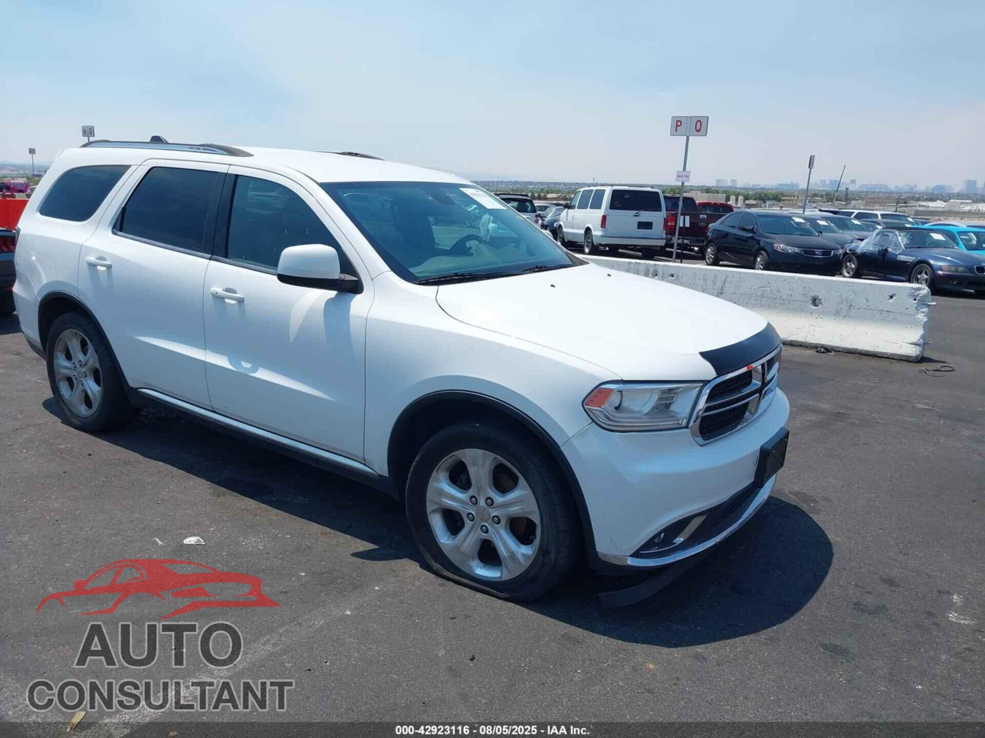 DODGE DURANGO 2015 - 1C4RDJAG7FC689894