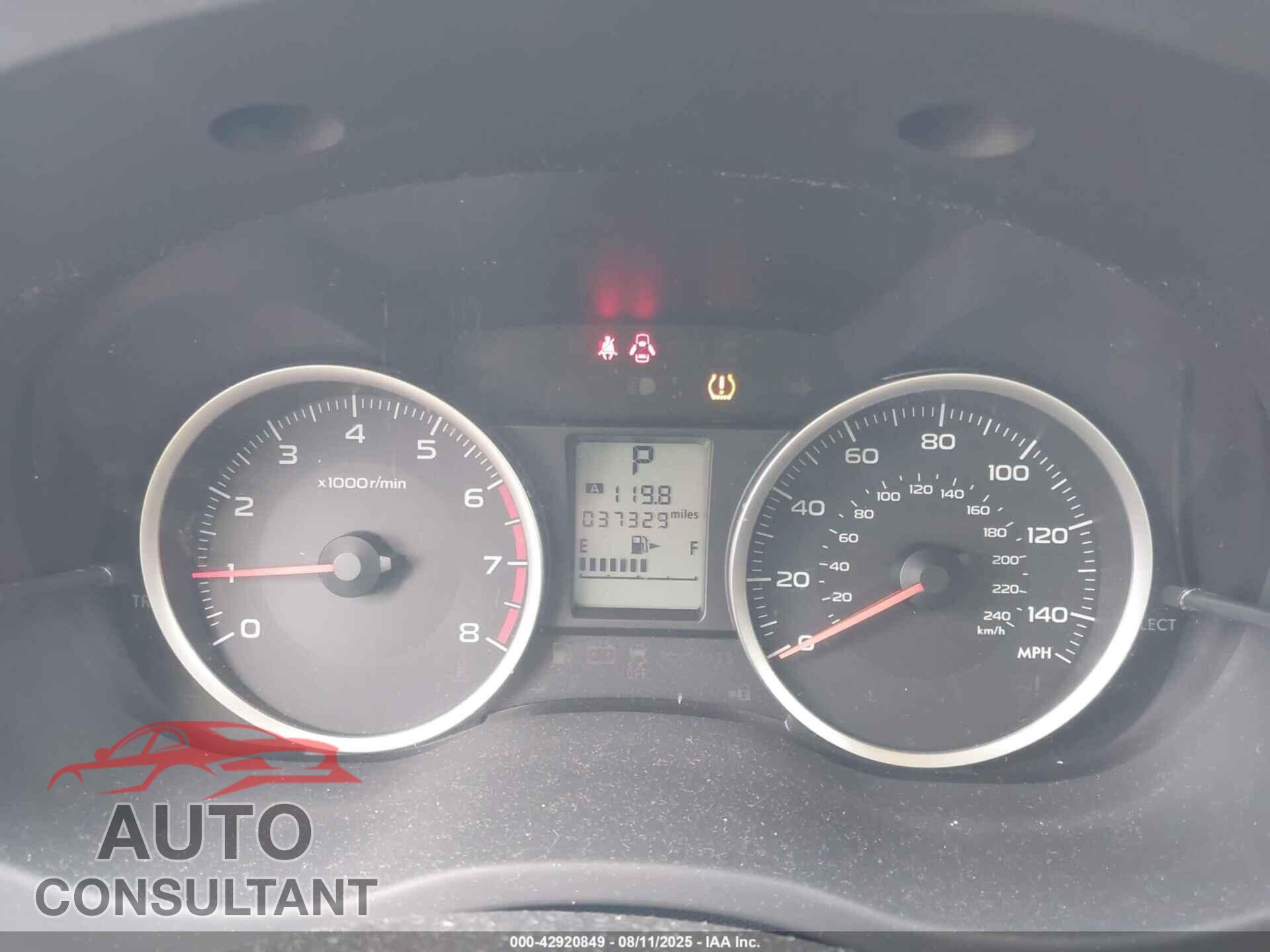 SUBARU FORESTER 2014 - JF2SJAEC2EH511900