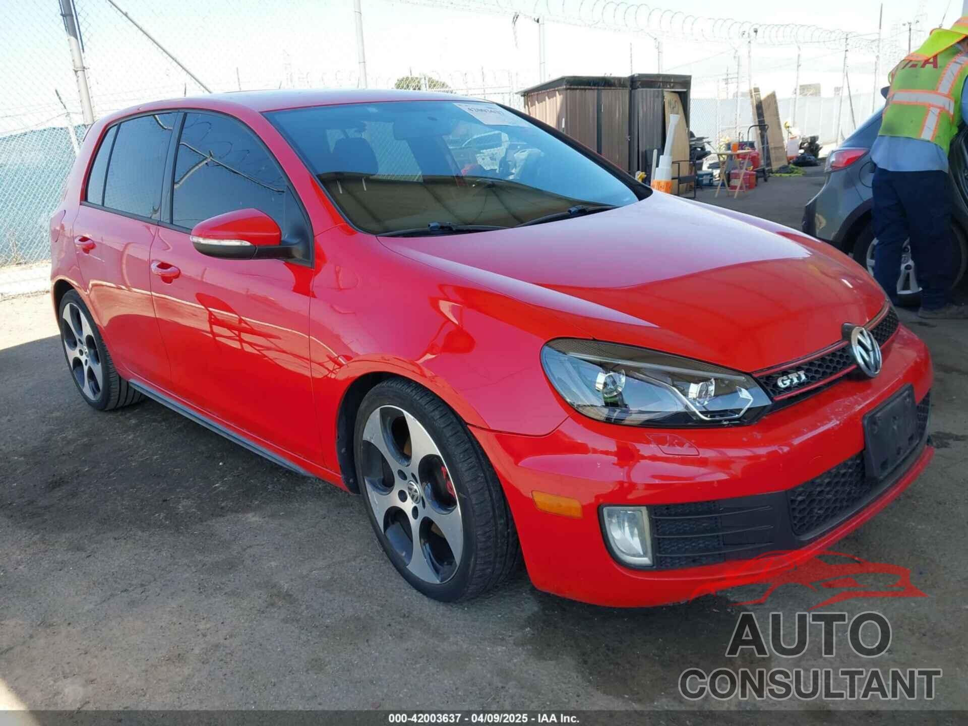 VOLKSWAGEN GTI 2012 - WVWGV7AJ4CW257955