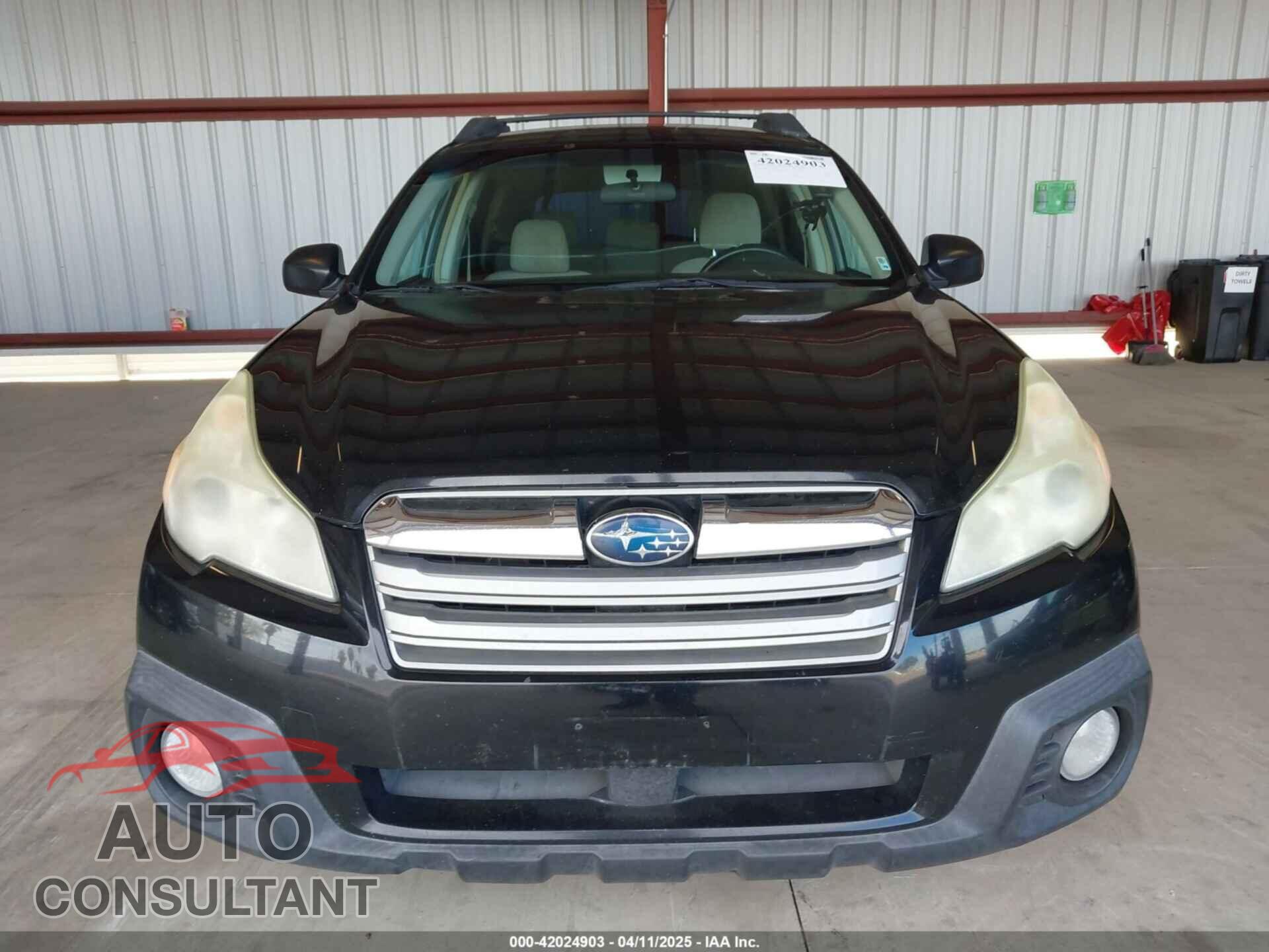 SUBARU OUTBACK 2014 - 4S4BRBAC4E3277979
