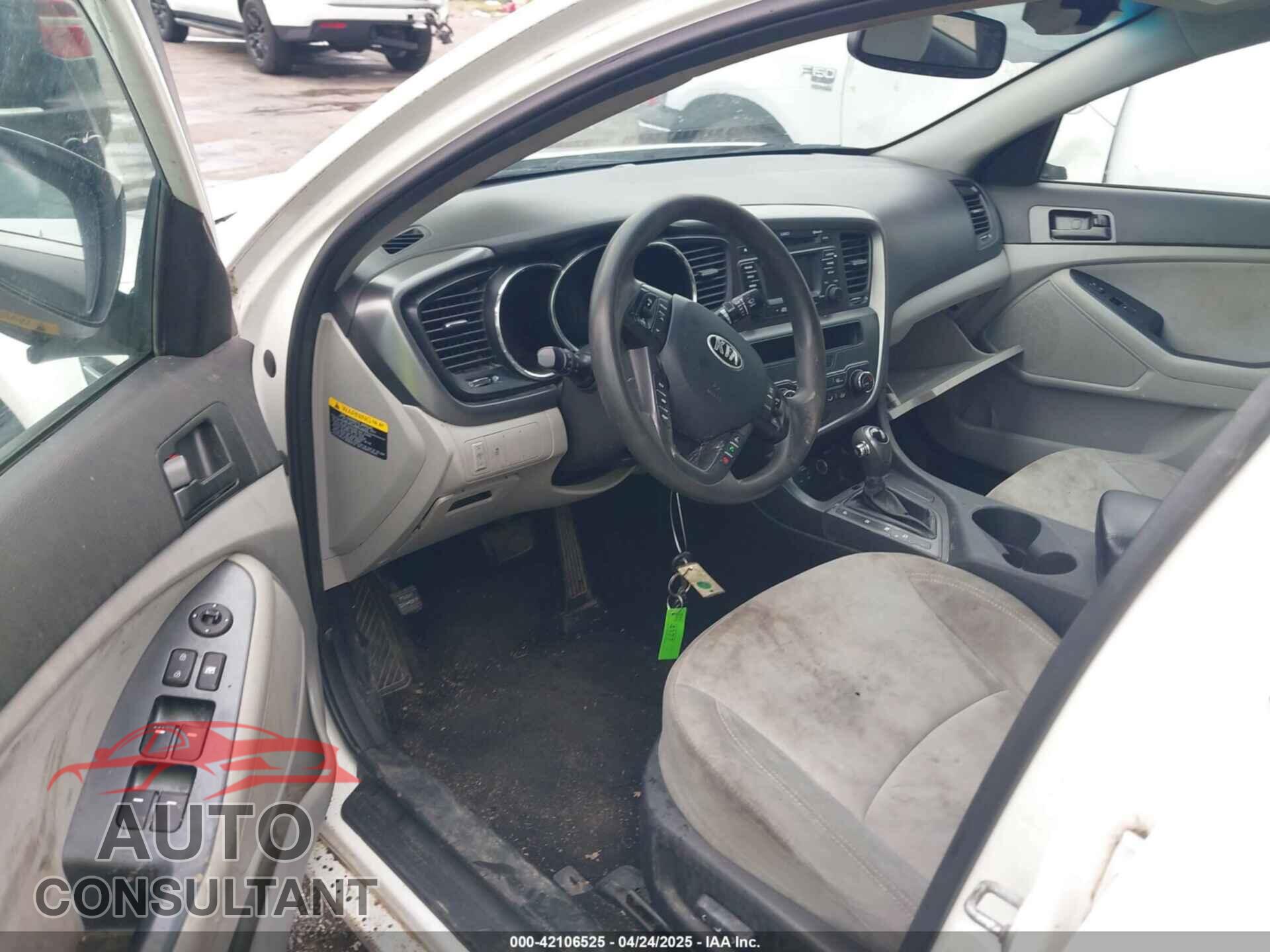 KIA OPTIMA 2013 - KNAGM4A72D5366828