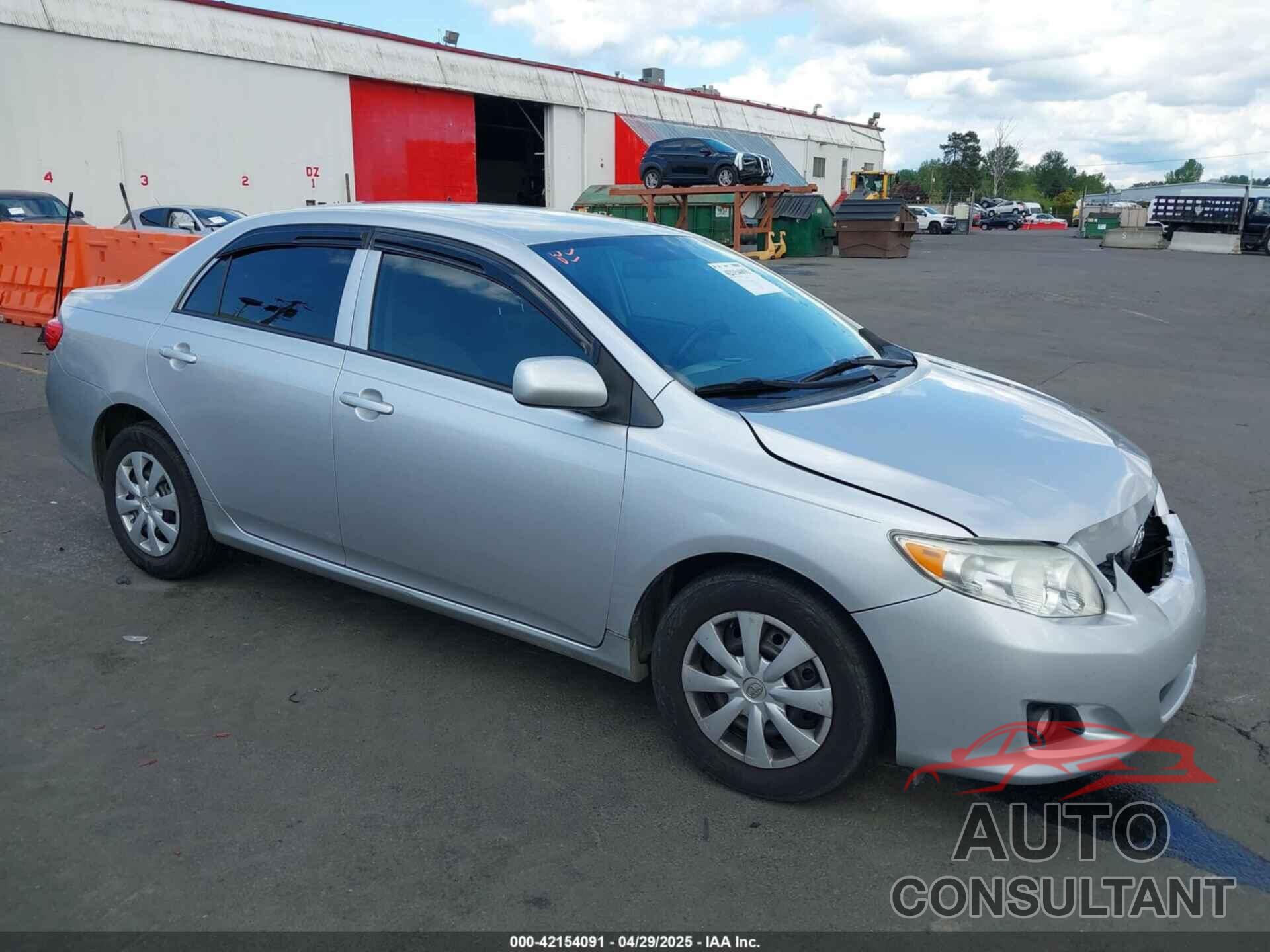 TOYOTA COROLLA 2009 - 1NXBU40E79Z103319