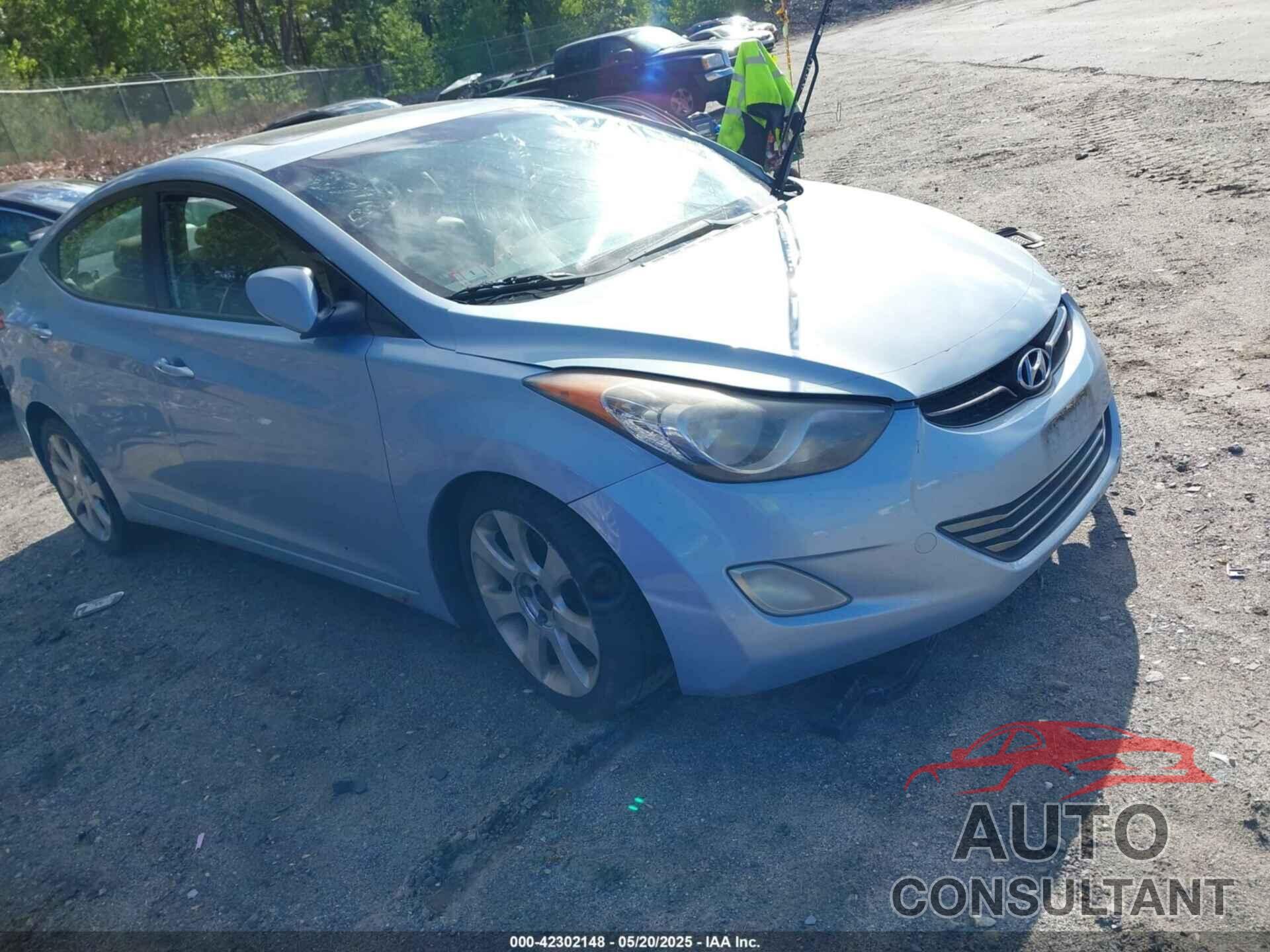 HYUNDAI ELANTRA 2012 - KMHDH4AE1CU218856