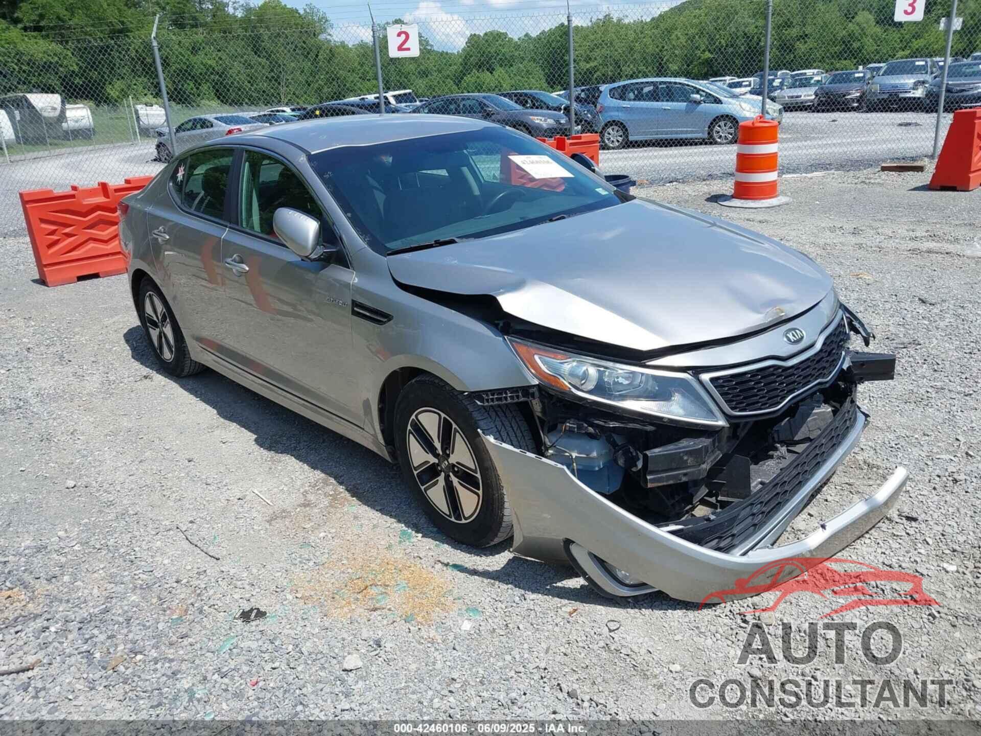 KIA OPTIMA HYBRID 2013 - KNAGM4AD2D5040761