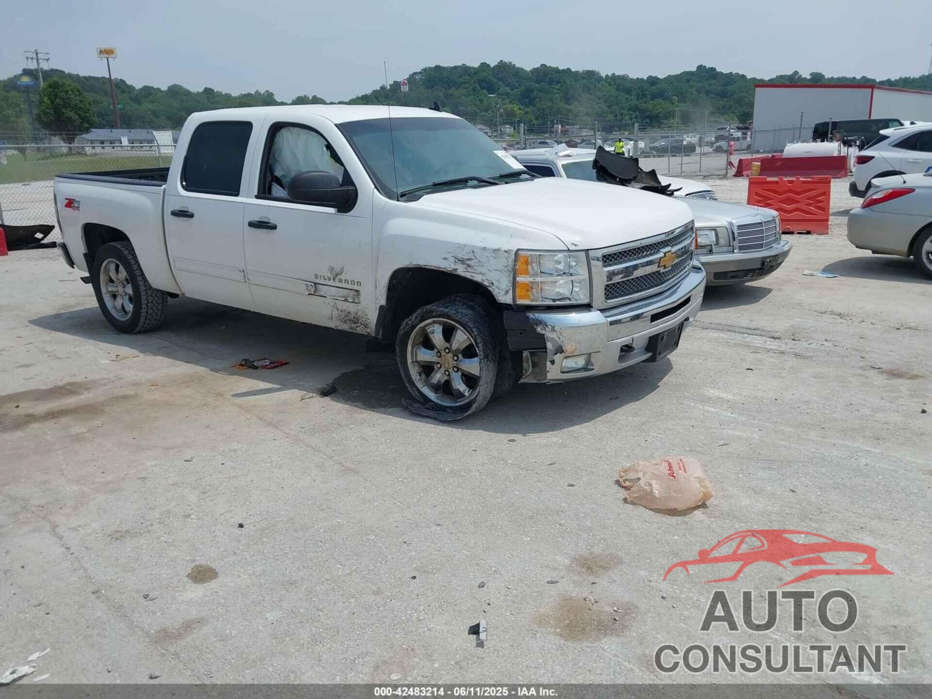 CHEVROLET SILVERADO 1500 2012 - 1GCPKSE77CF134063