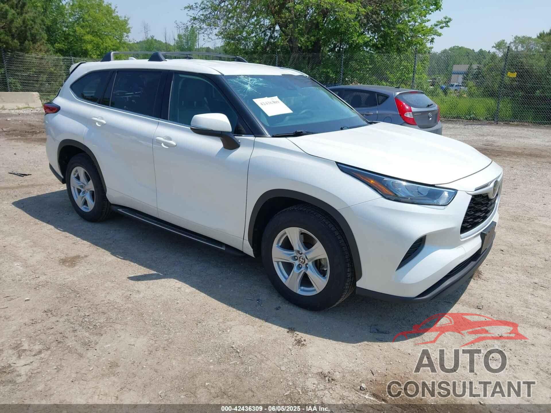 TOYOTA HIGHLANDER 2020 - 5TDCZRAH4LS028560