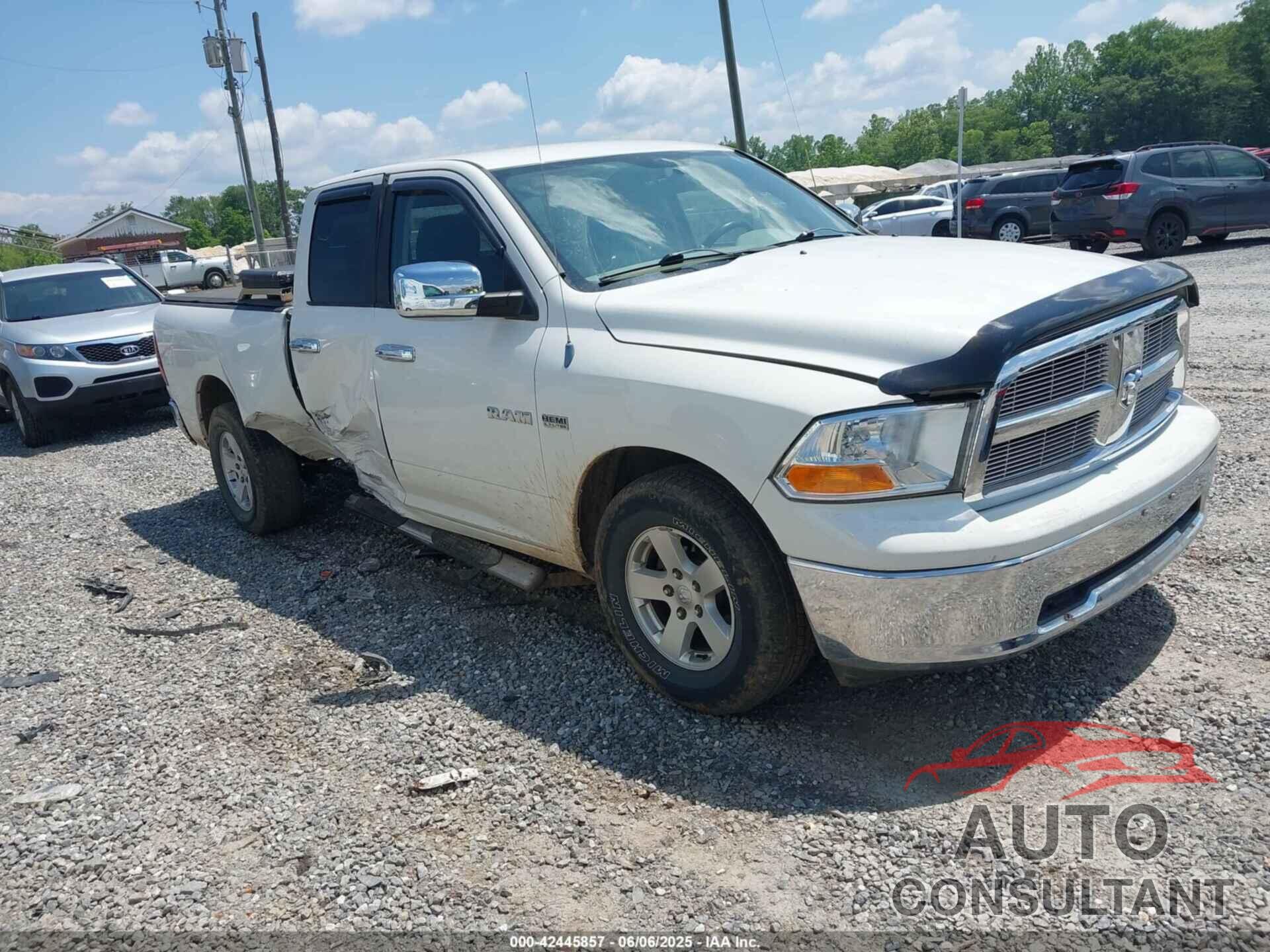 DODGE RAM 1500 2009 - 1D3HB18T39S782157