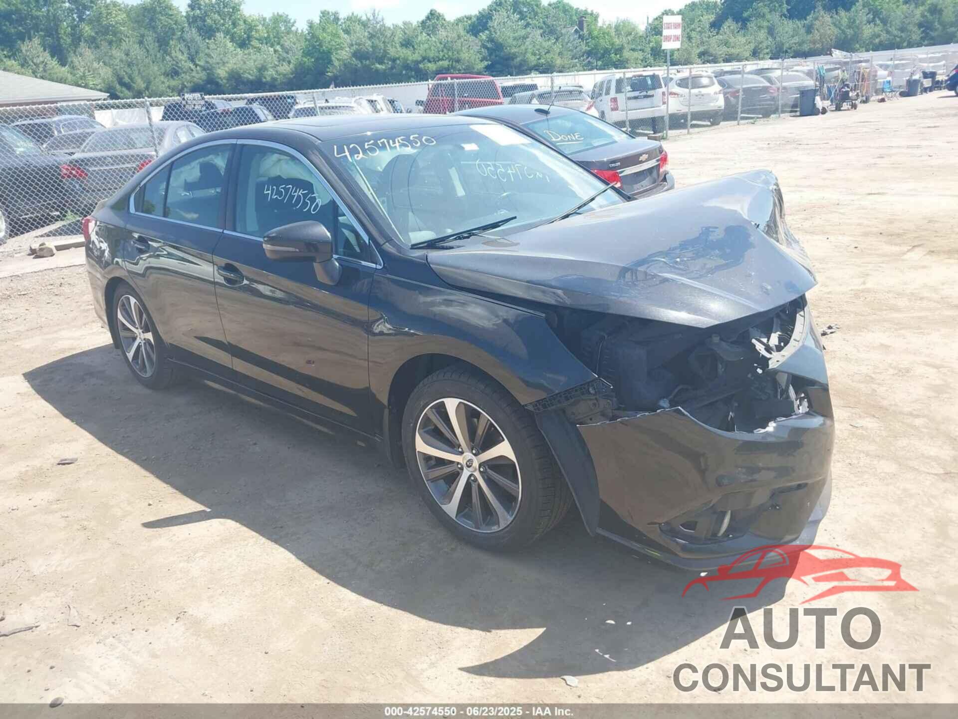 SUBARU LEGACY 2018 - 4S3BNAK67J3016732