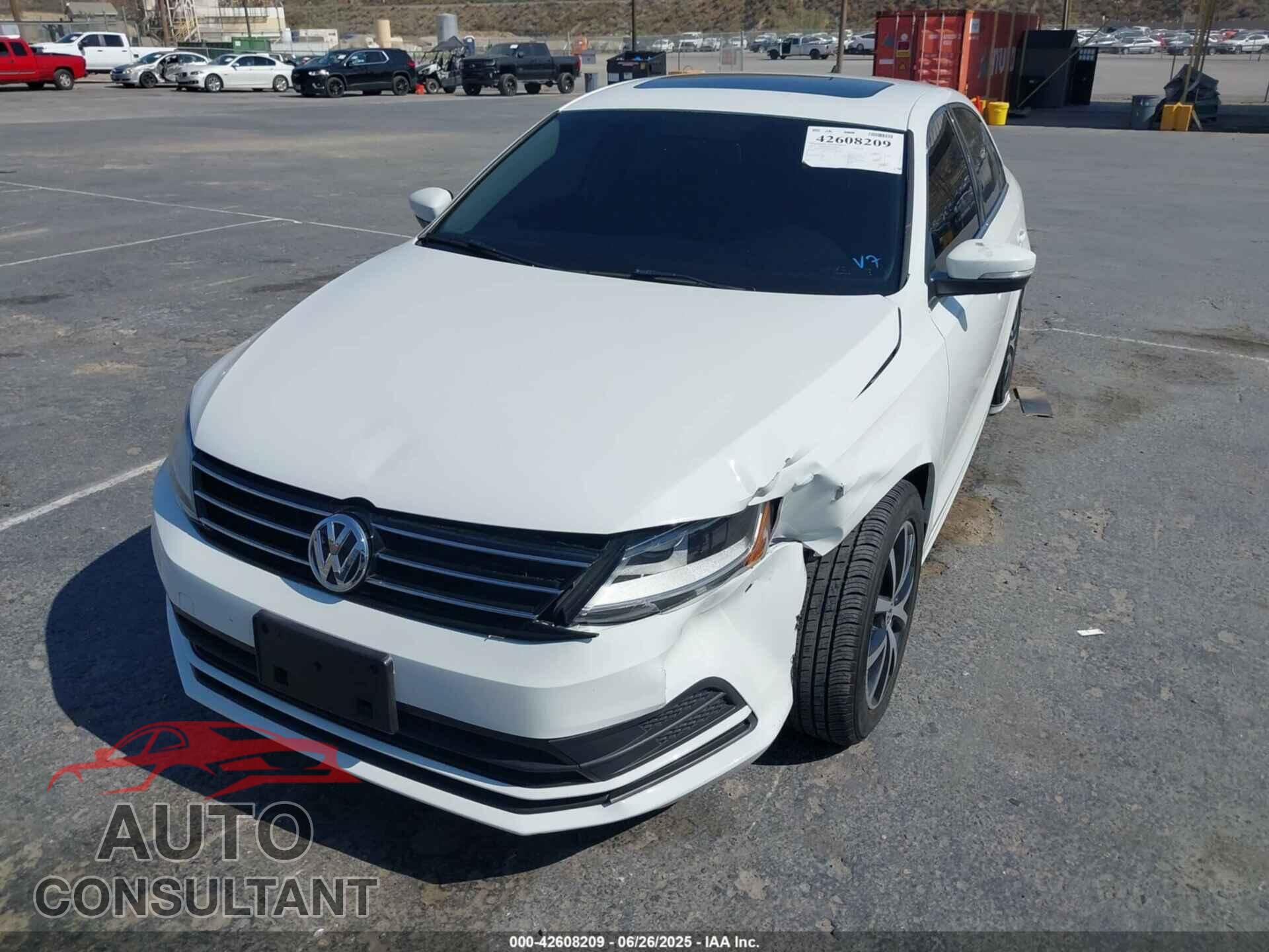 VOLKSWAGEN JETTA 2017 - 3VWDB7AJ4HM209596