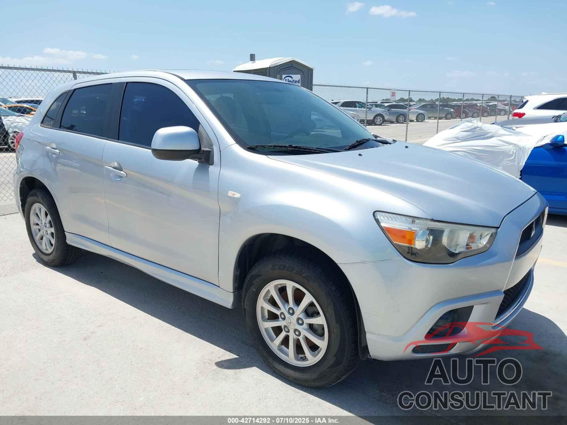 MITSUBISHI OUTLANDER SPORT 2011 - JA4AP3AU6BZ014531