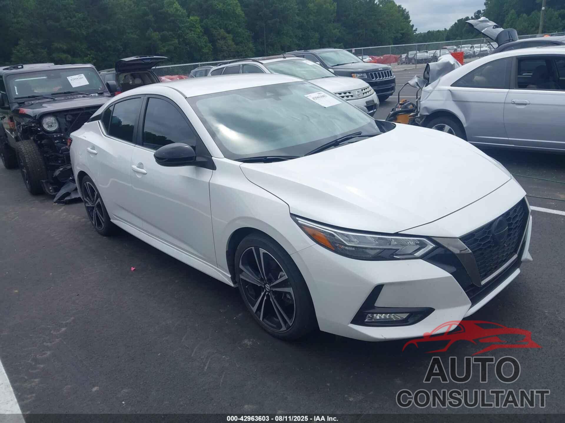 NISSAN SENTRA 2022 - 3N1AB8DV1NY294981
