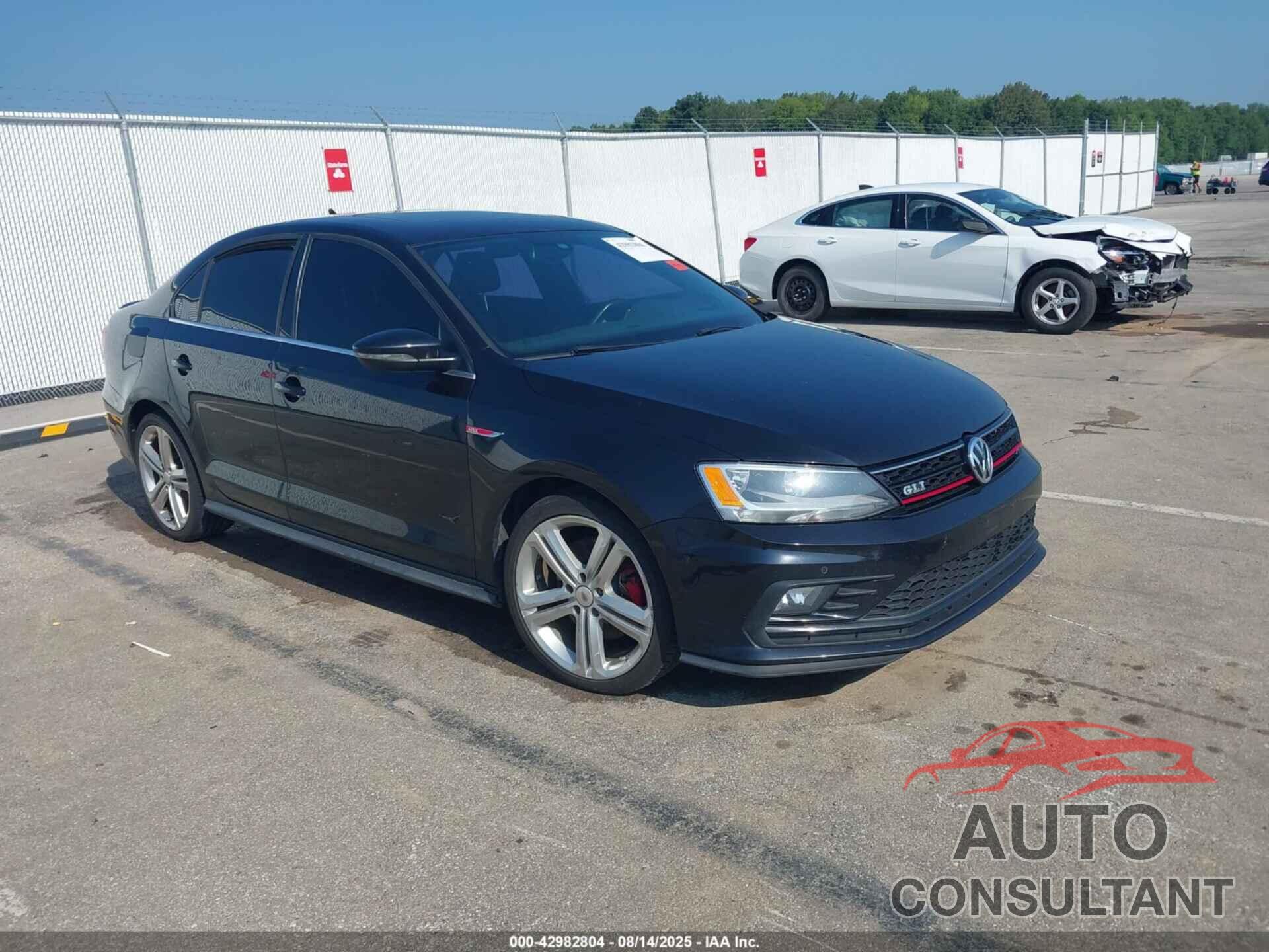 VOLKSWAGEN JETTA 2016 - 3VW4T7AJ8GM371811