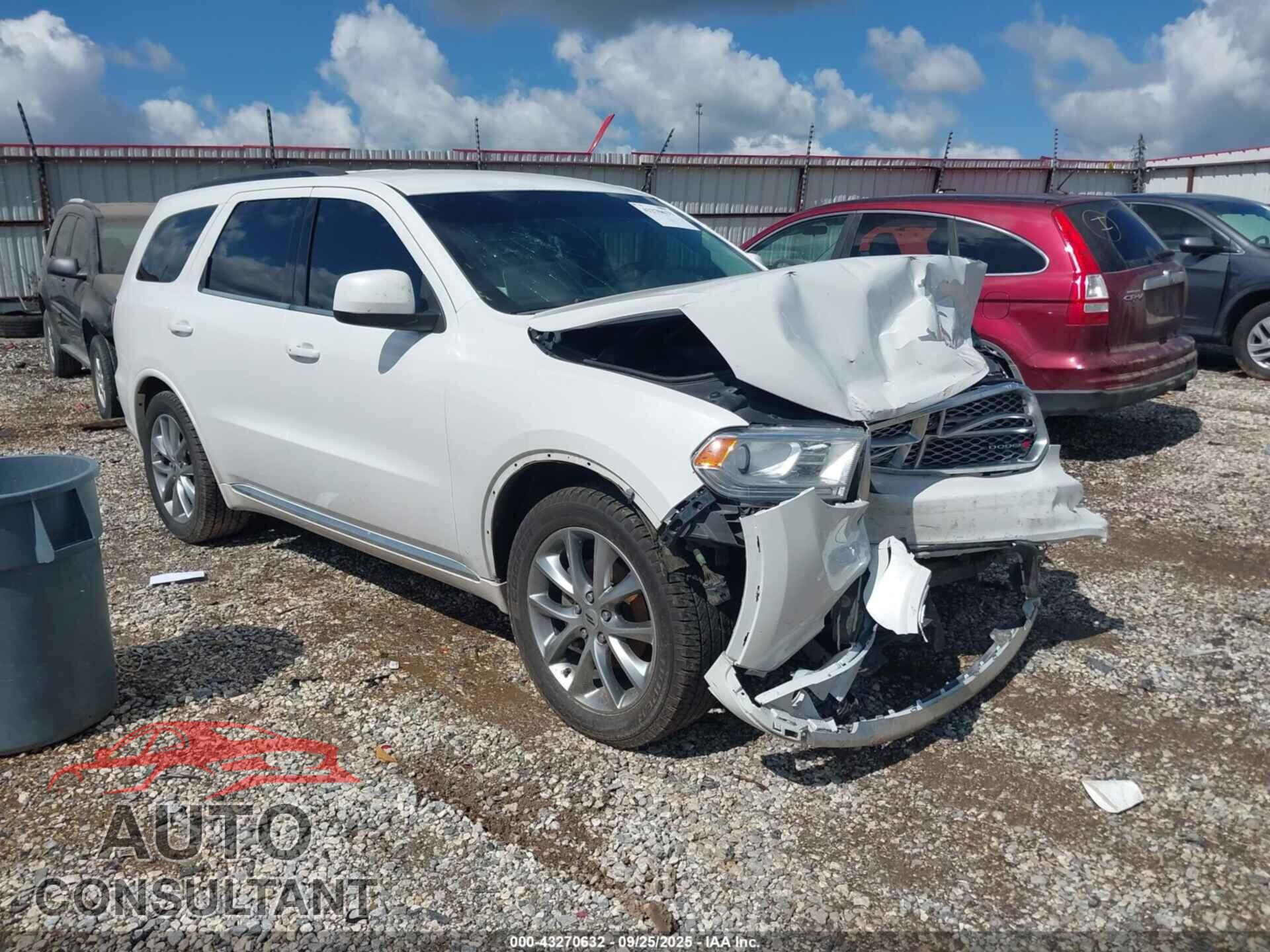 DODGE DURANGO 2019 - 1C4RDHAG1KC836245