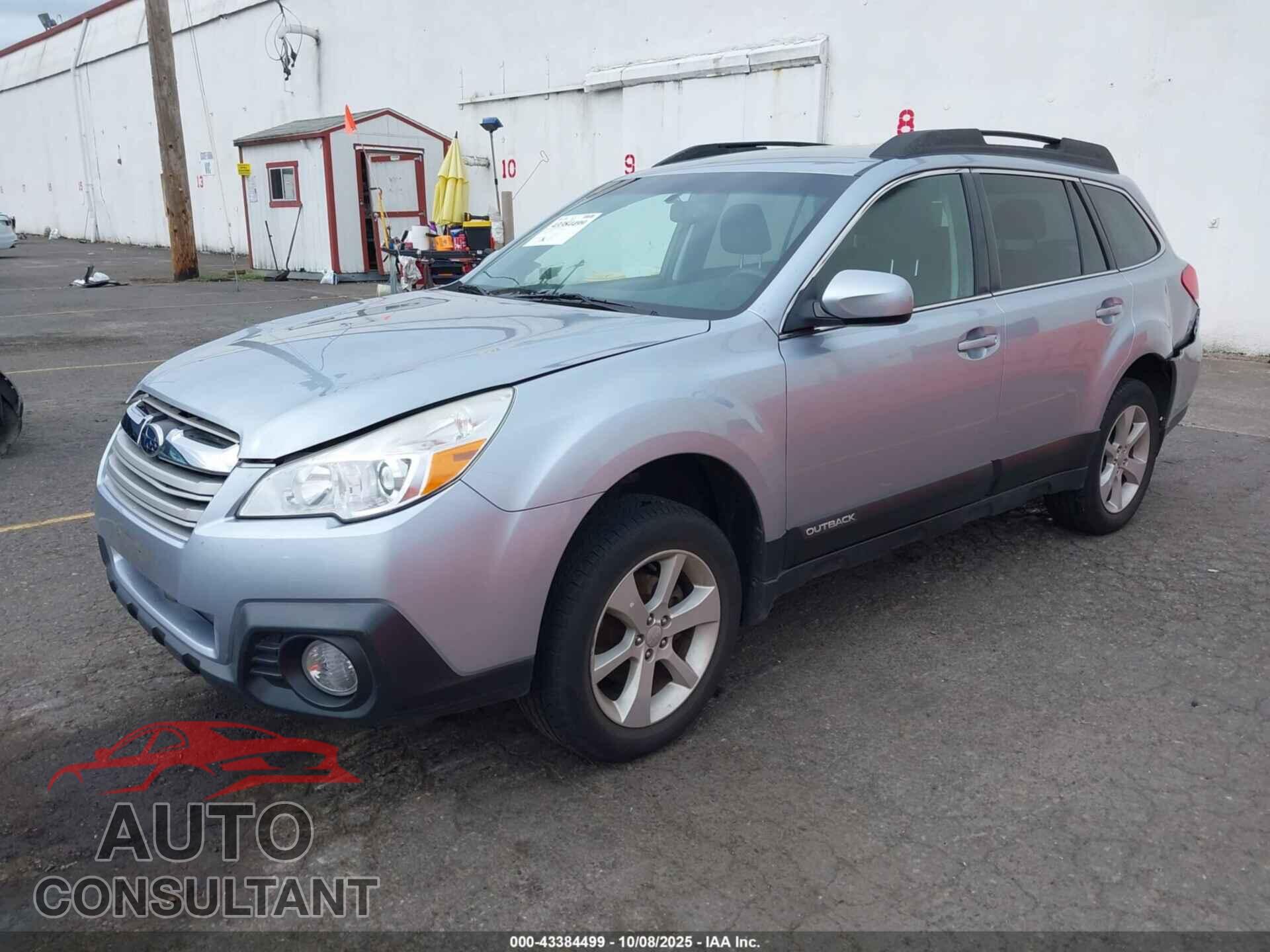 SUBARU OUTBACK 2014 - 4S4BRBCC3E3213977