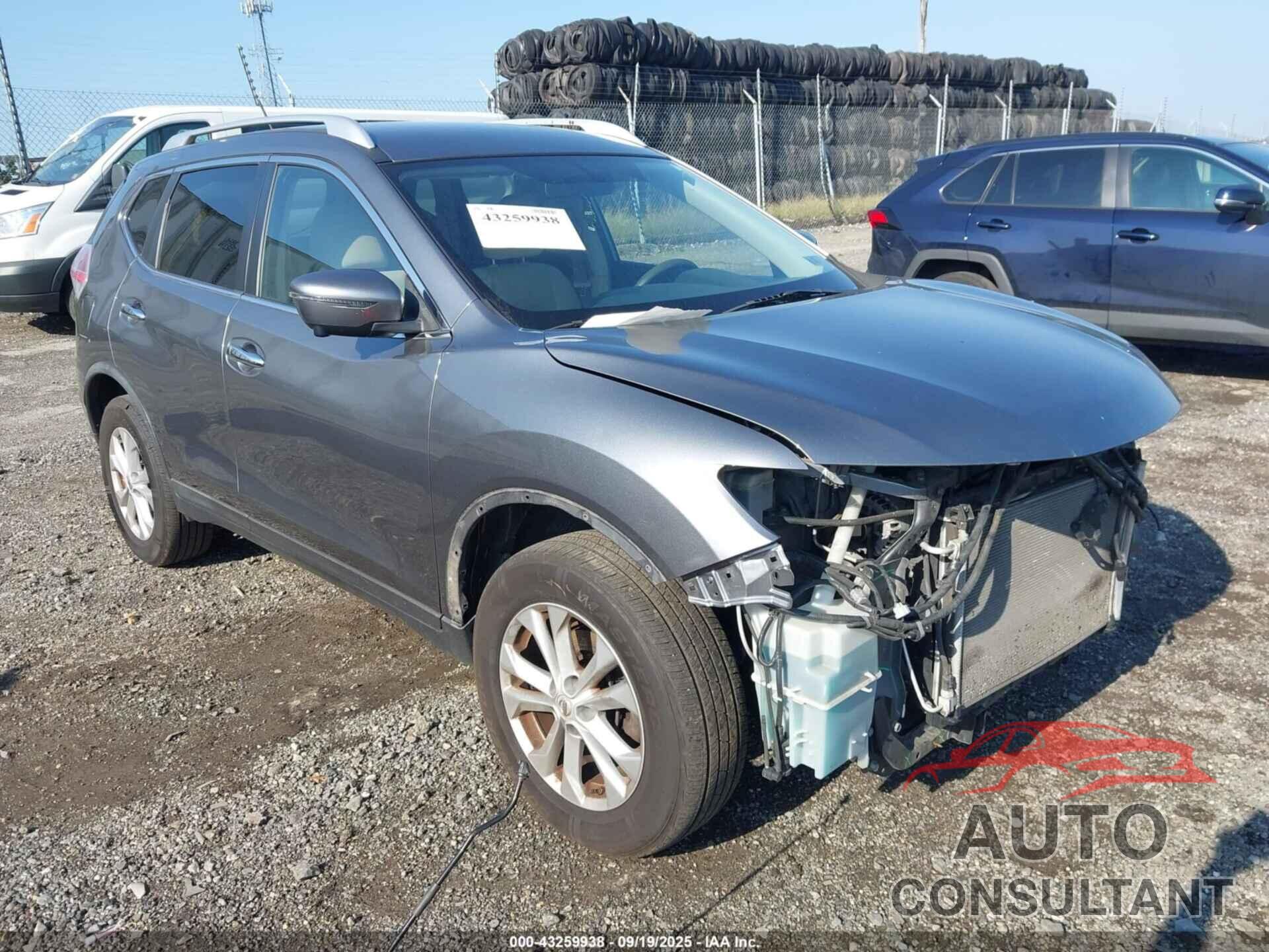 NISSAN ROGUE 2016 - KNMAT2MV8GP636308