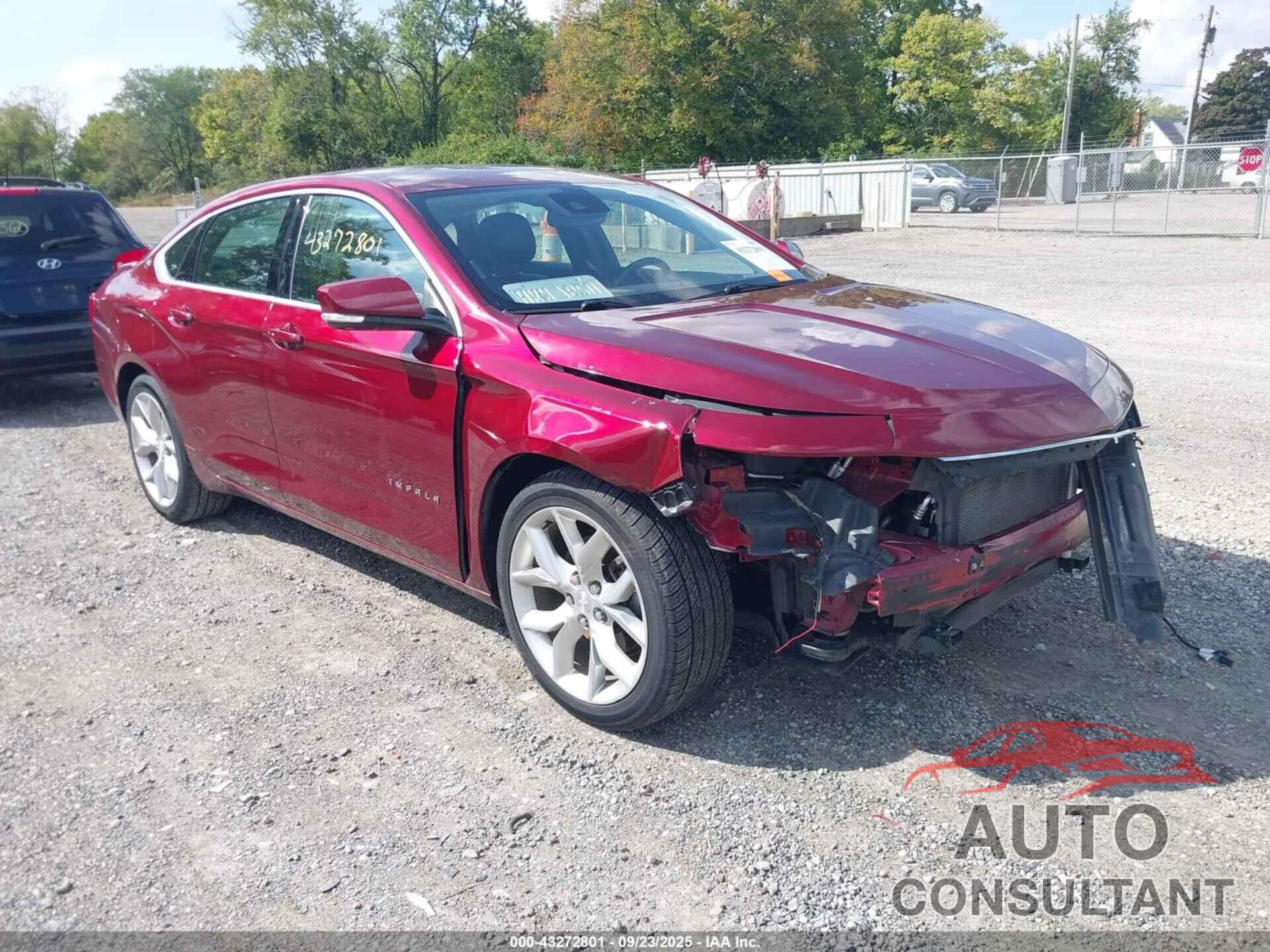 CHEVROLET IMPALA 2017 - 2G1105S36H9179972