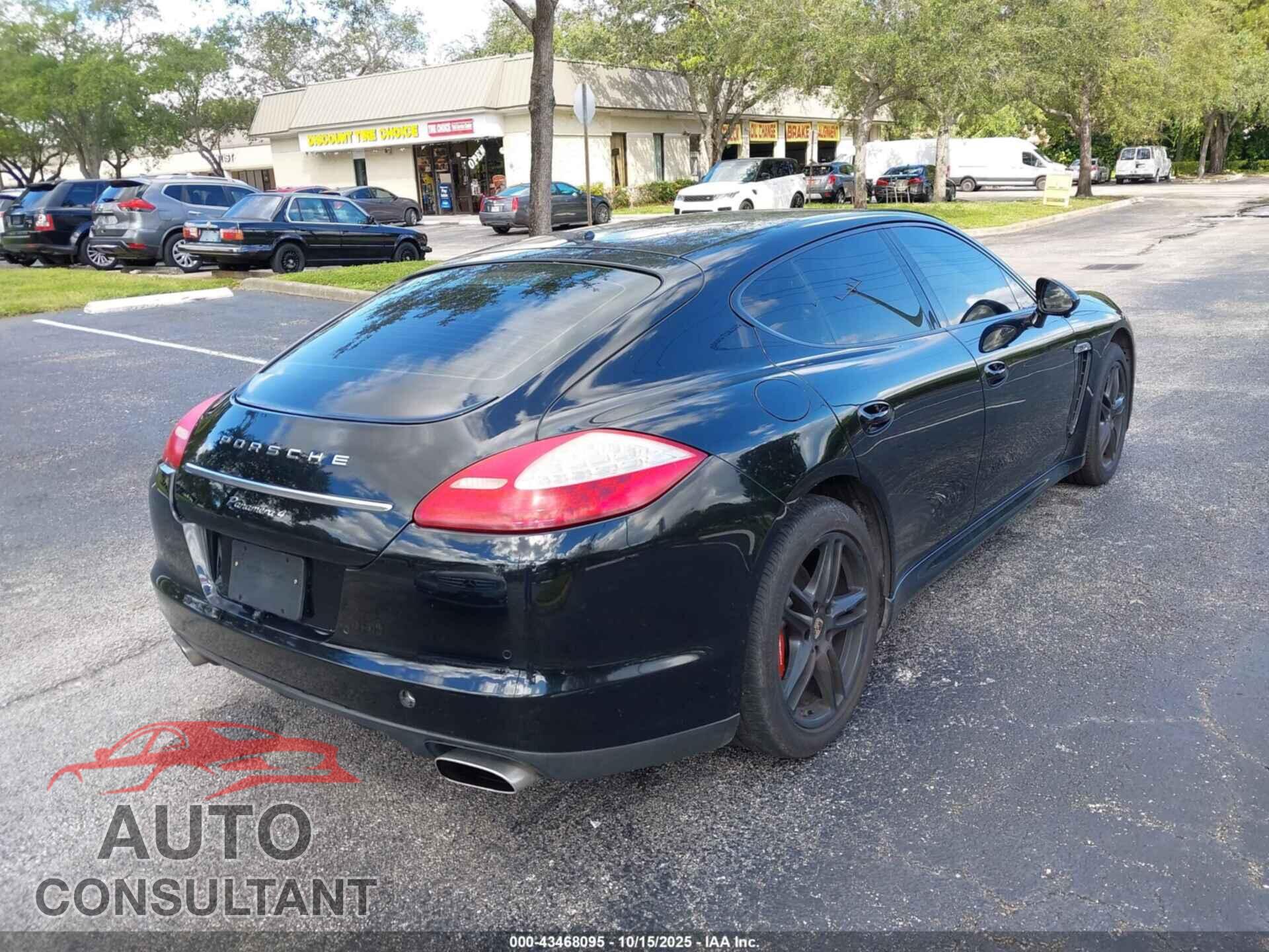 PORSCHE PANAMERA 2013 - WP0AA2A70DL013926